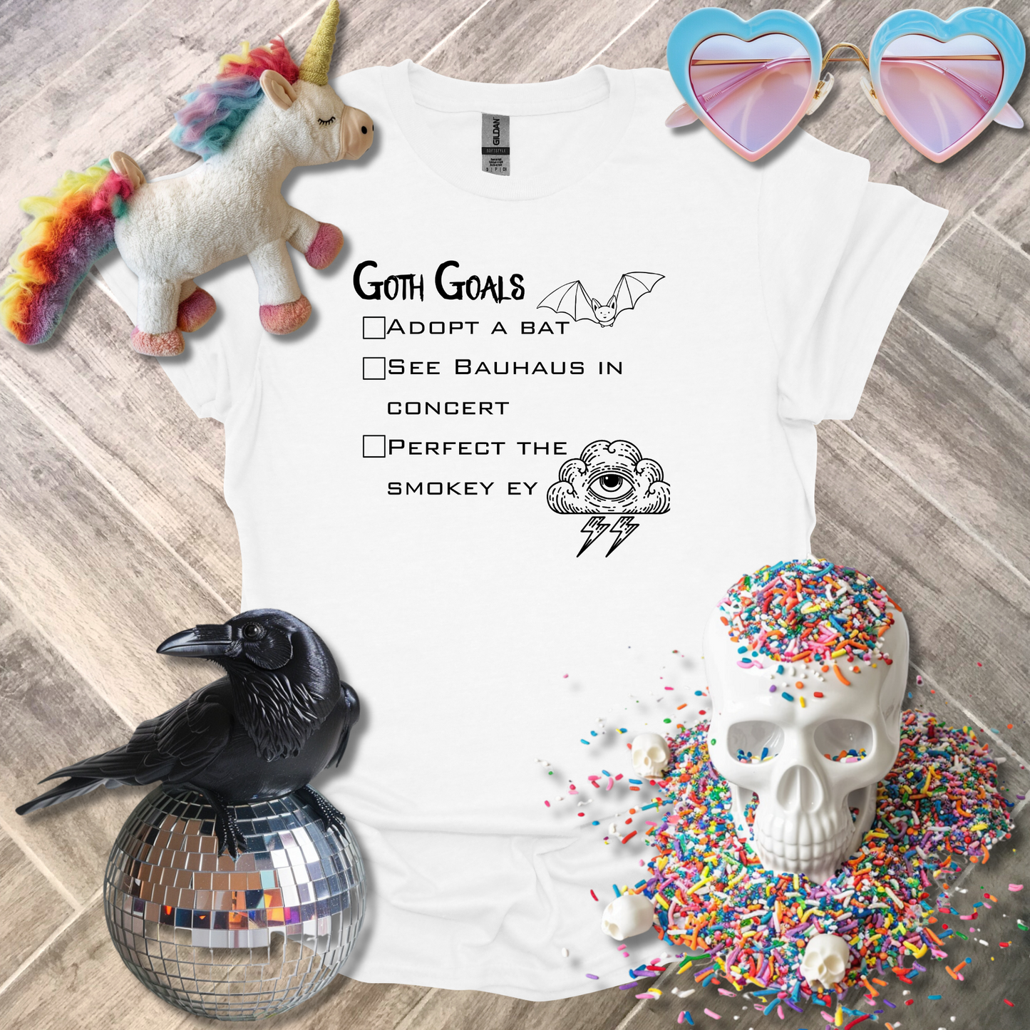 Goth Goals T-Shirt