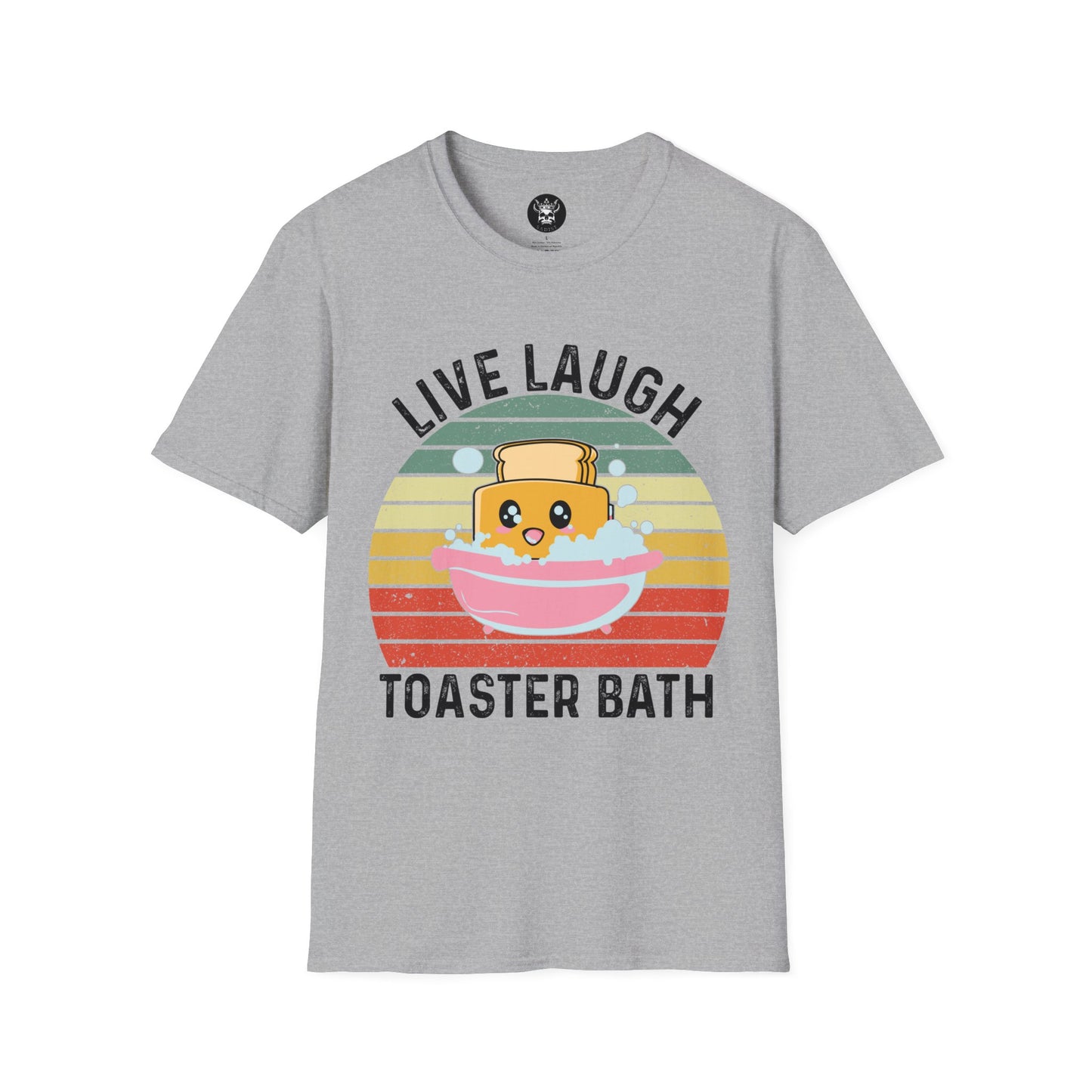 Live Laugh Toaster Bath T-Shirt