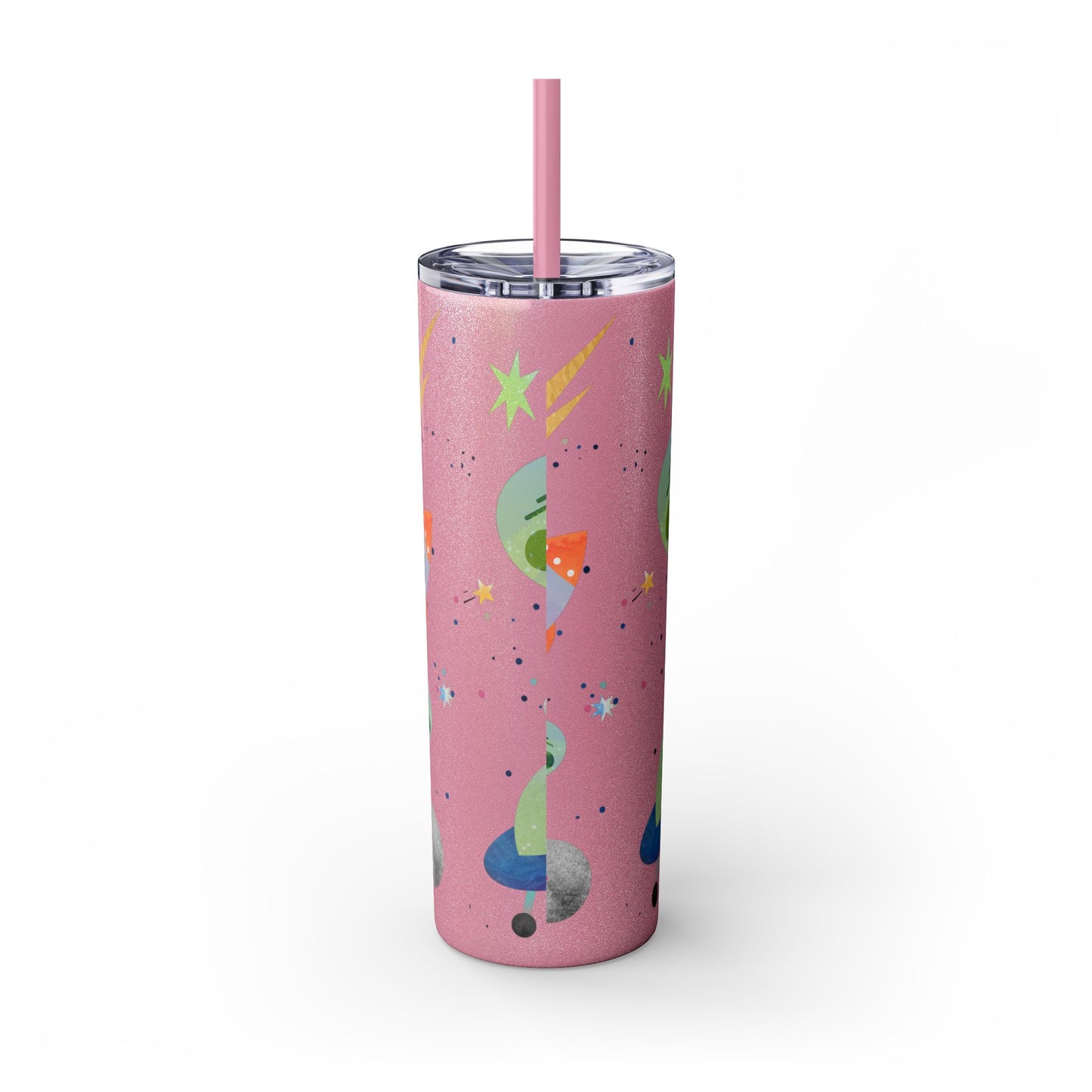 Paranormal Activity Skinny Tumbler with Straw