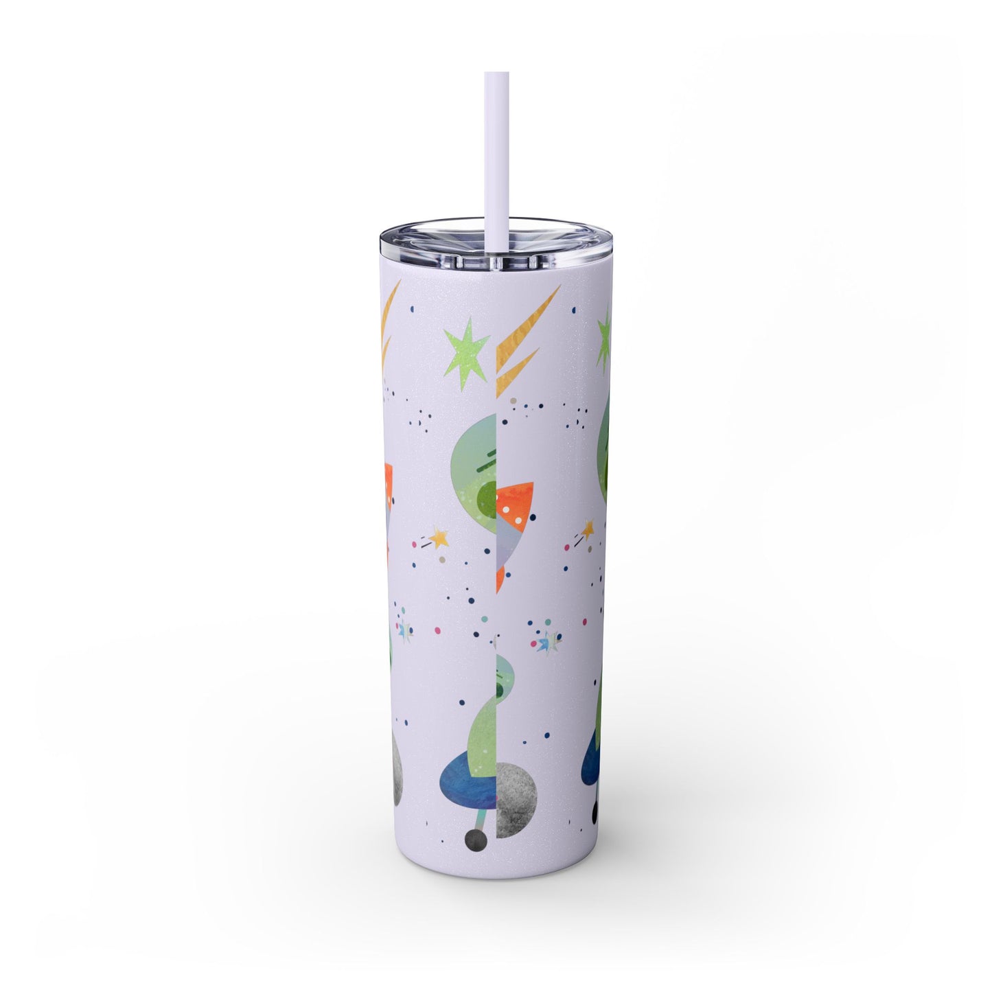 Paranormal Activity Skinny Tumbler with Straw