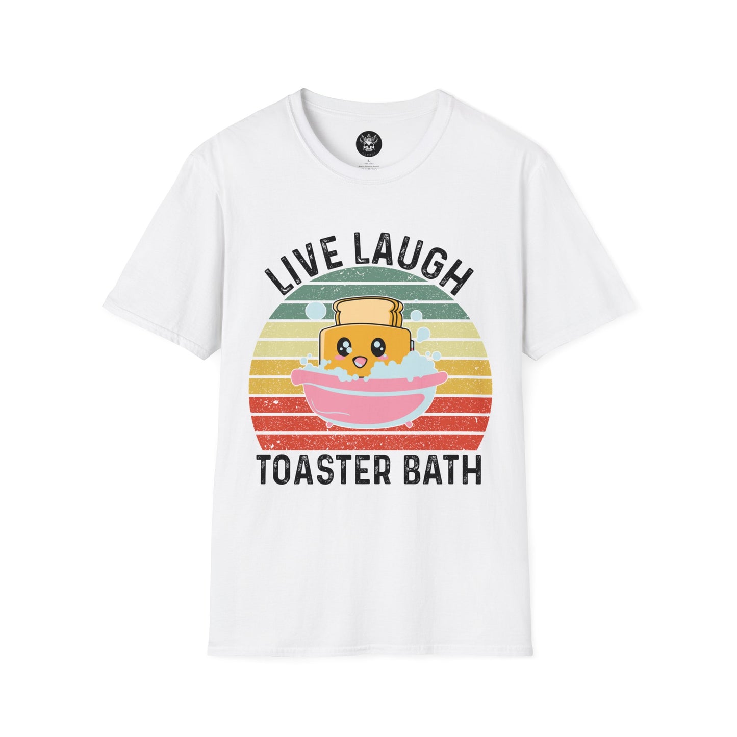 Live Laugh Toaster Bath T-Shirt