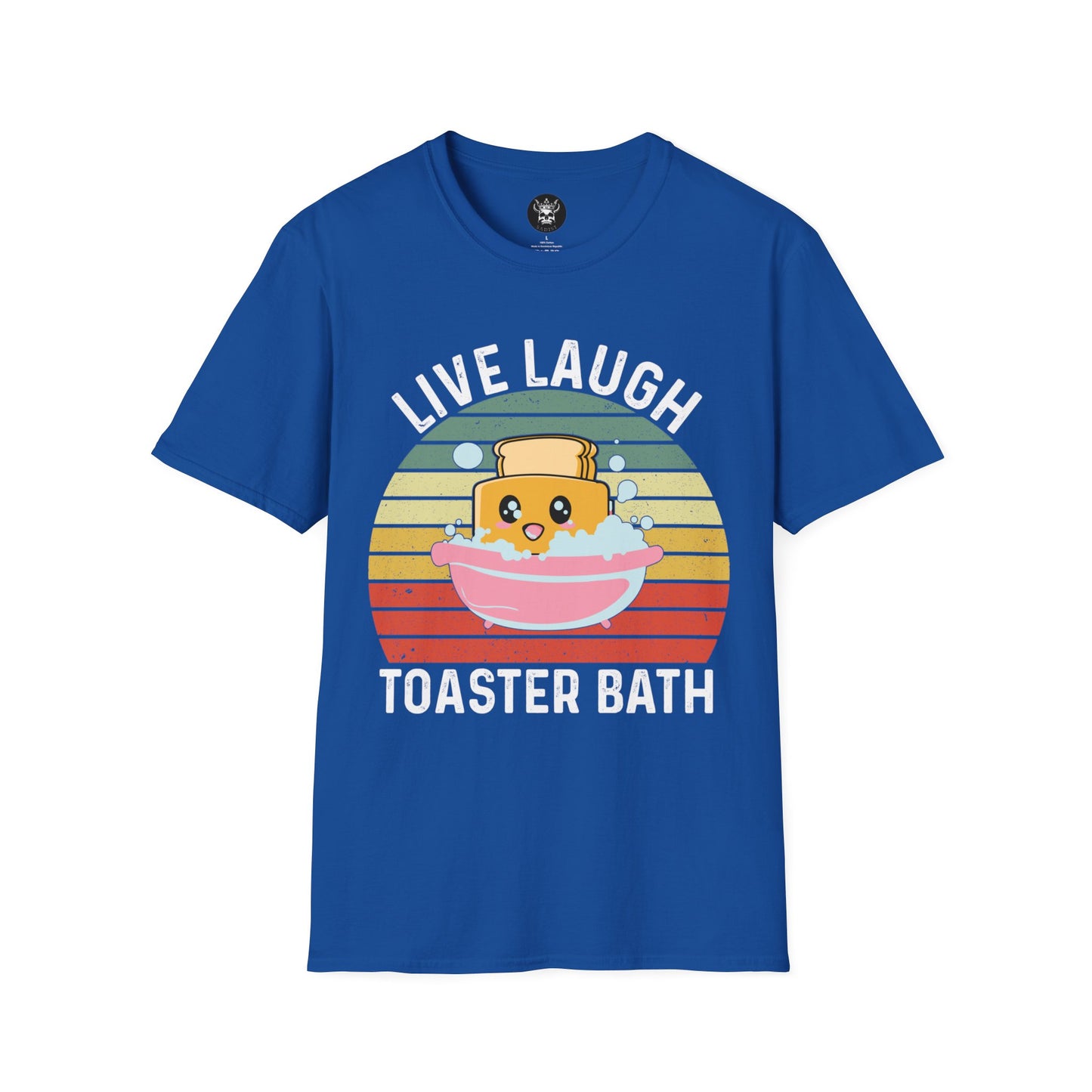 Live Laugh Toaster Bath T-Shirt