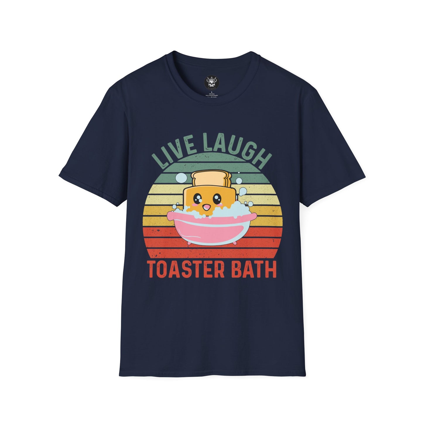 Live Laugh Toaster Bath T-Shirt