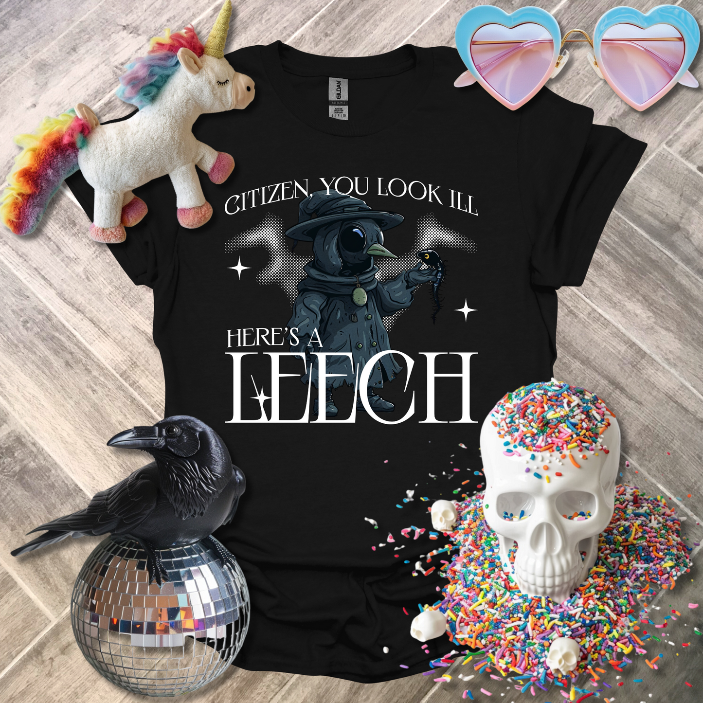 Here's a Leech T-Shirt