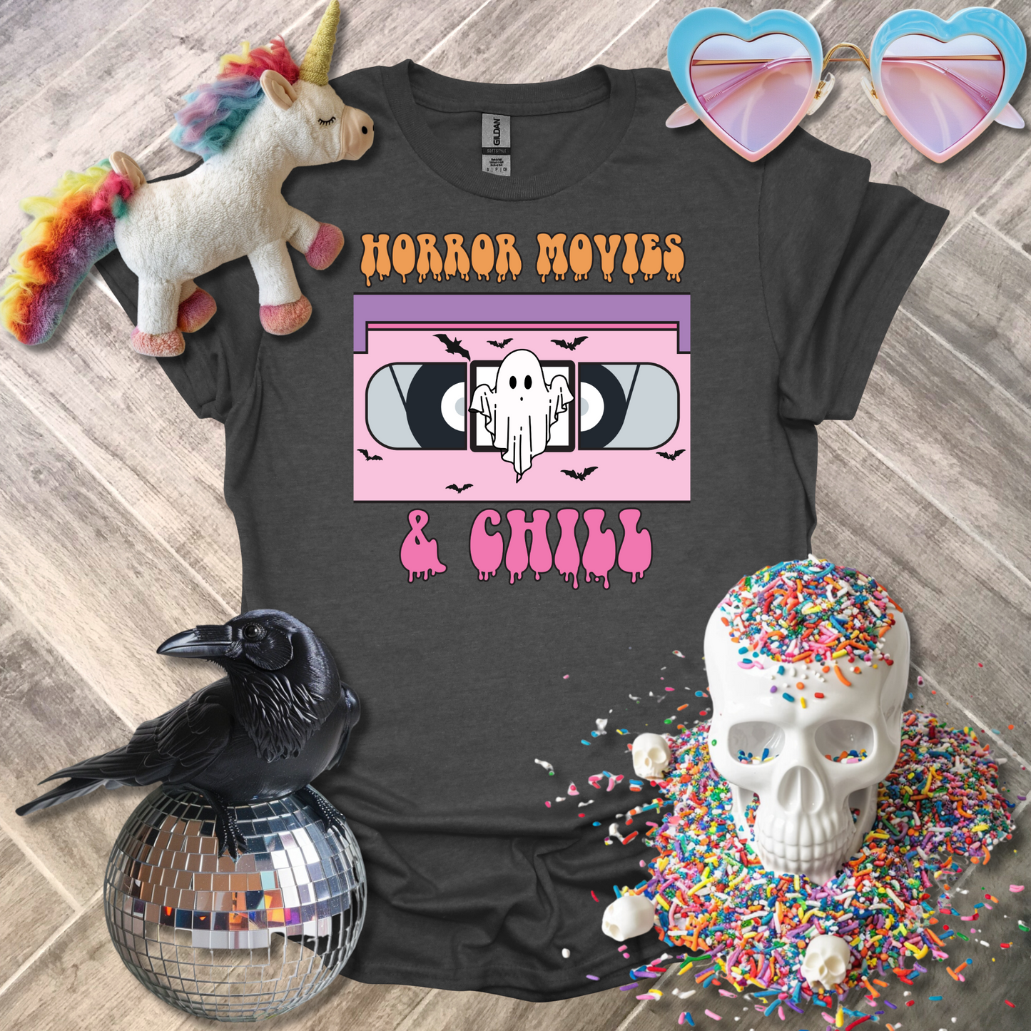 Horror Movies and Chill T-Shirt