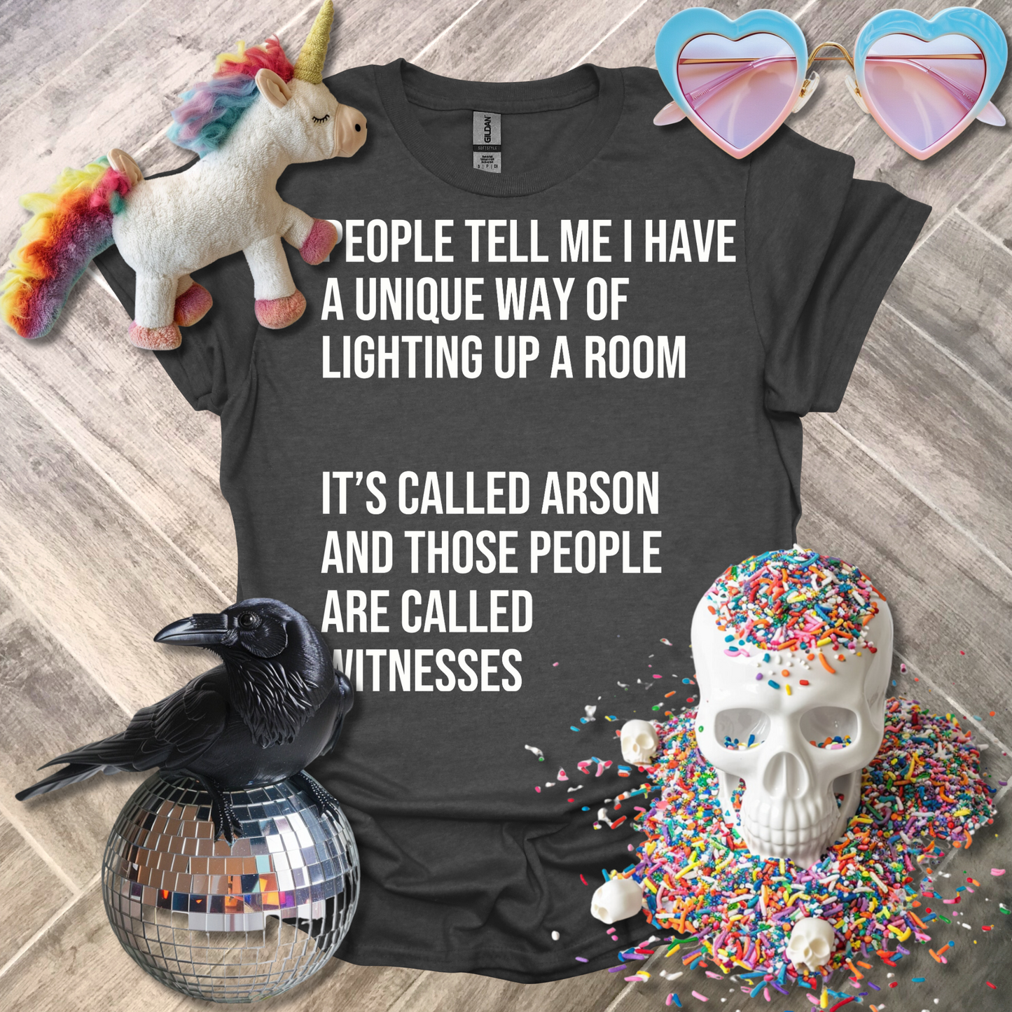 Lighting Up a Room T-Shirt