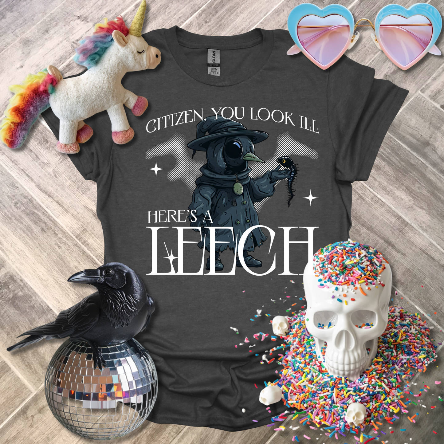 Here's a Leech T-Shirt