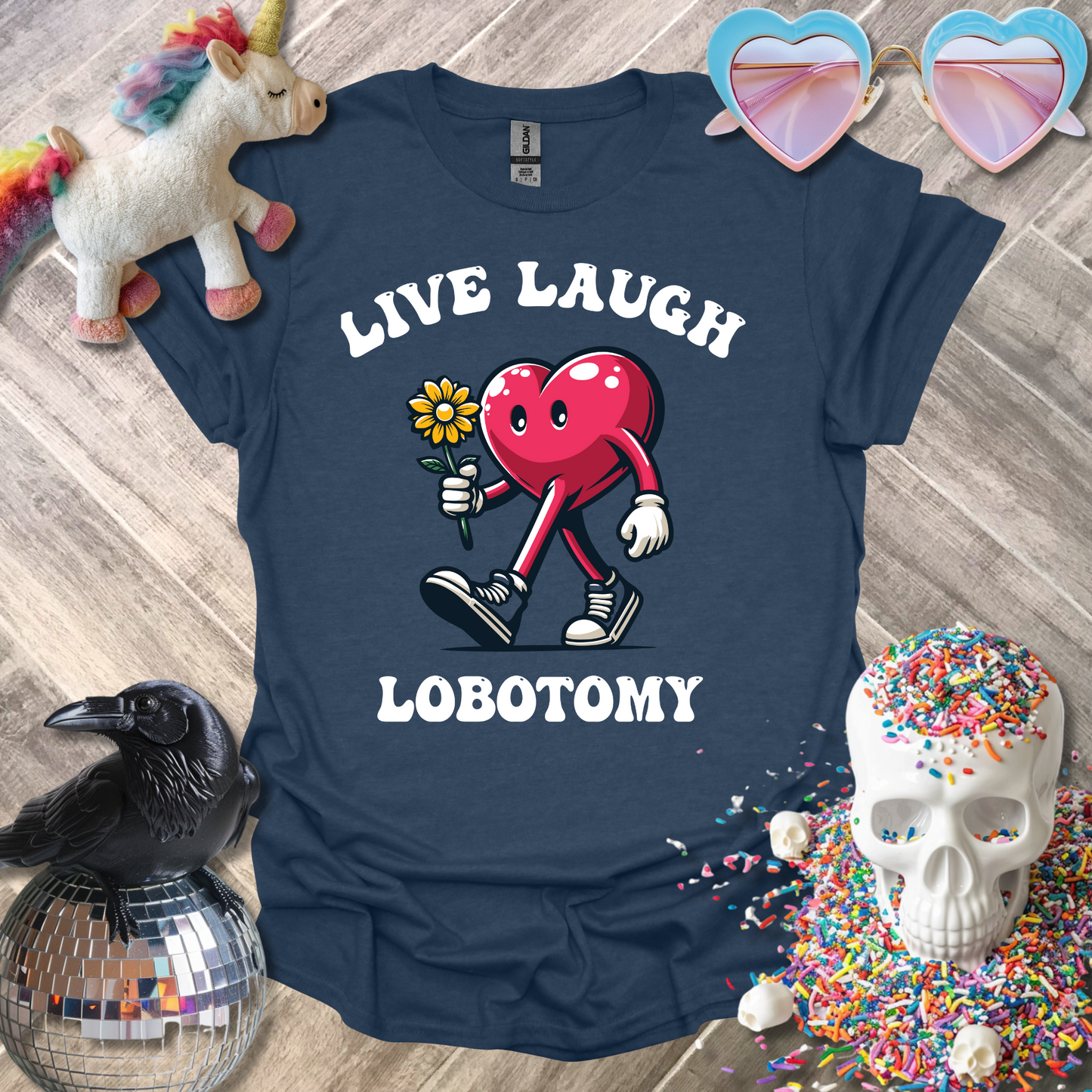 Live Laugh Lobotomy T-Shirt