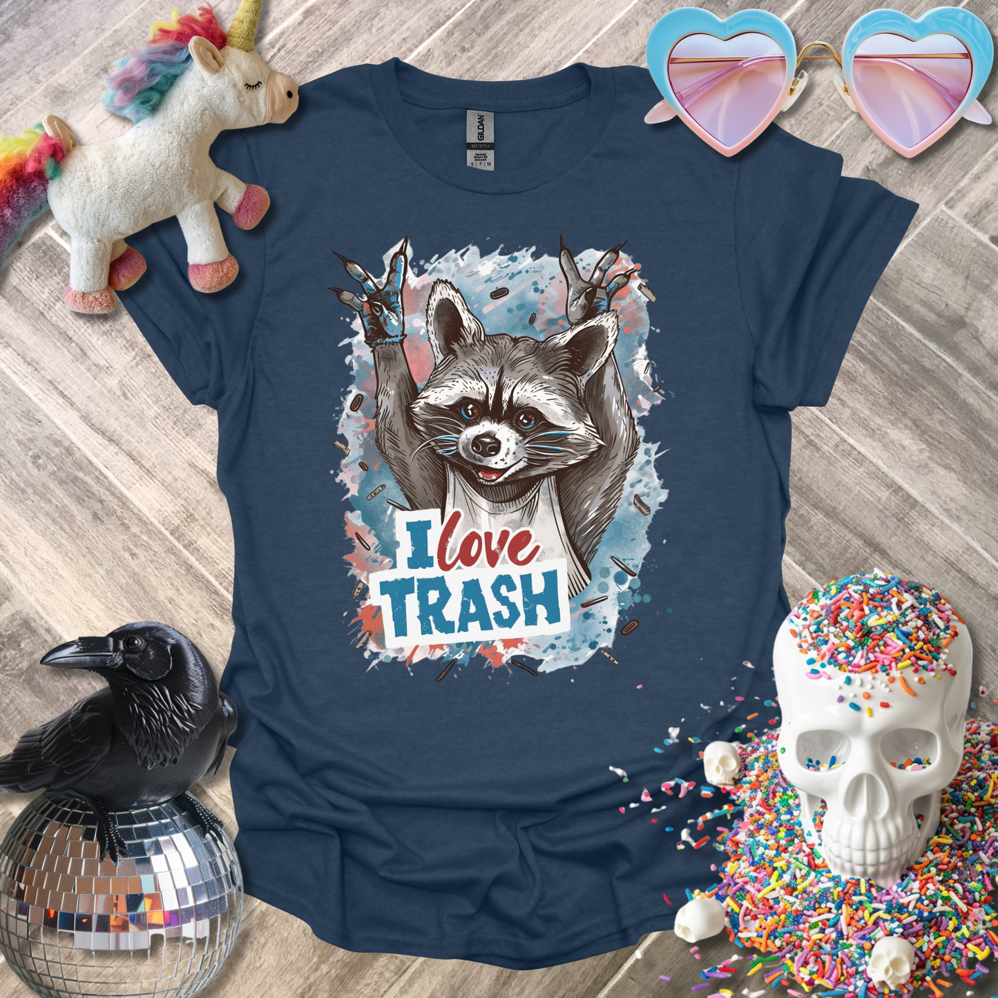 I Love Trash T-Shirt