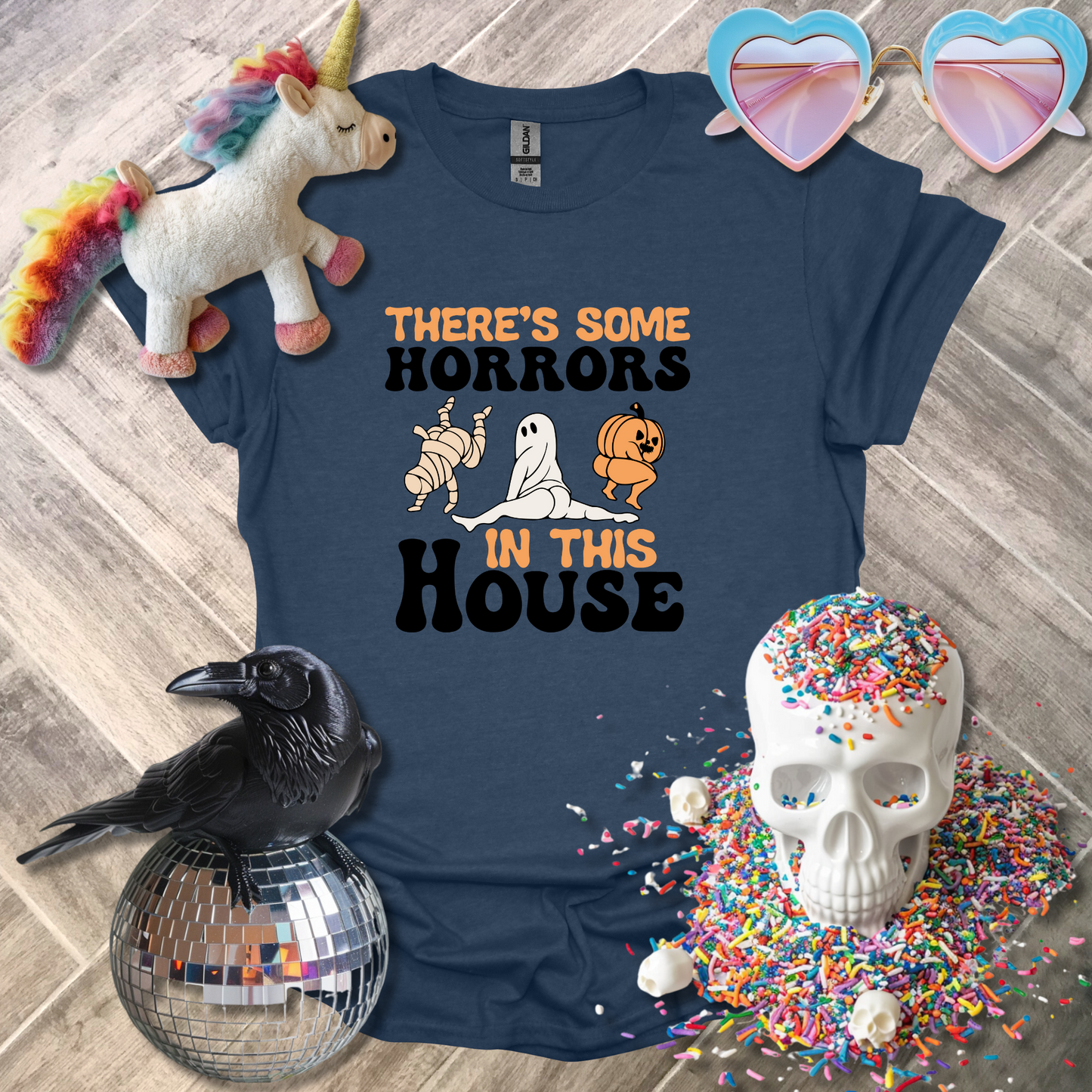 Theres Some Horrors in this House T-Shirt