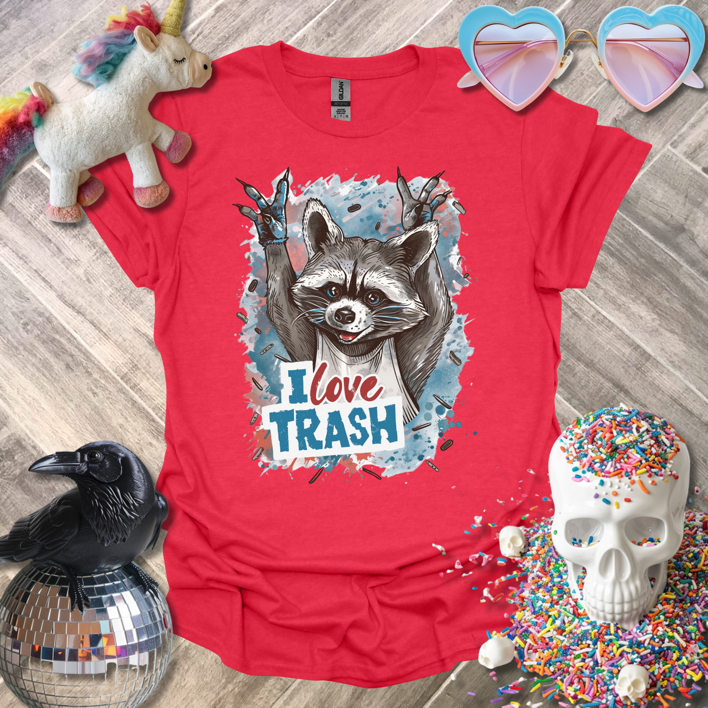 I Love Trash T-Shirt