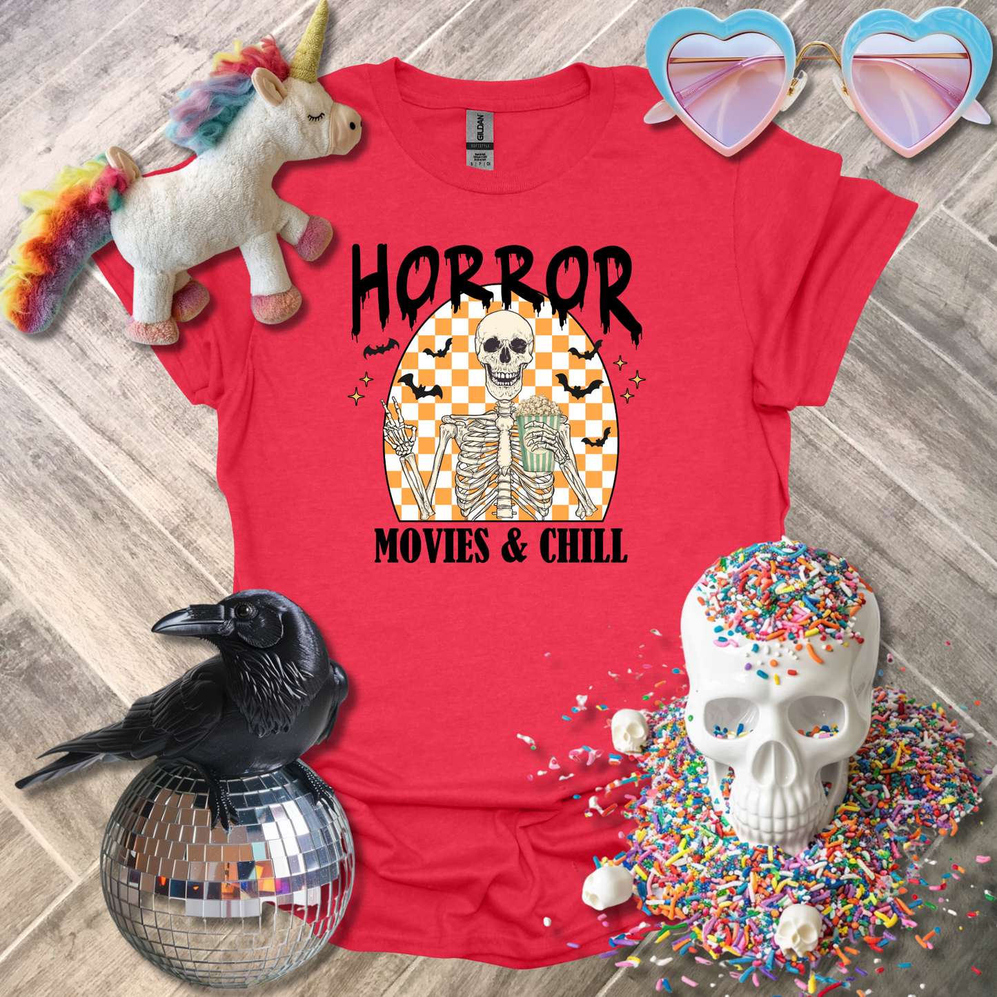 Horror Movies and Chill T-Shirt