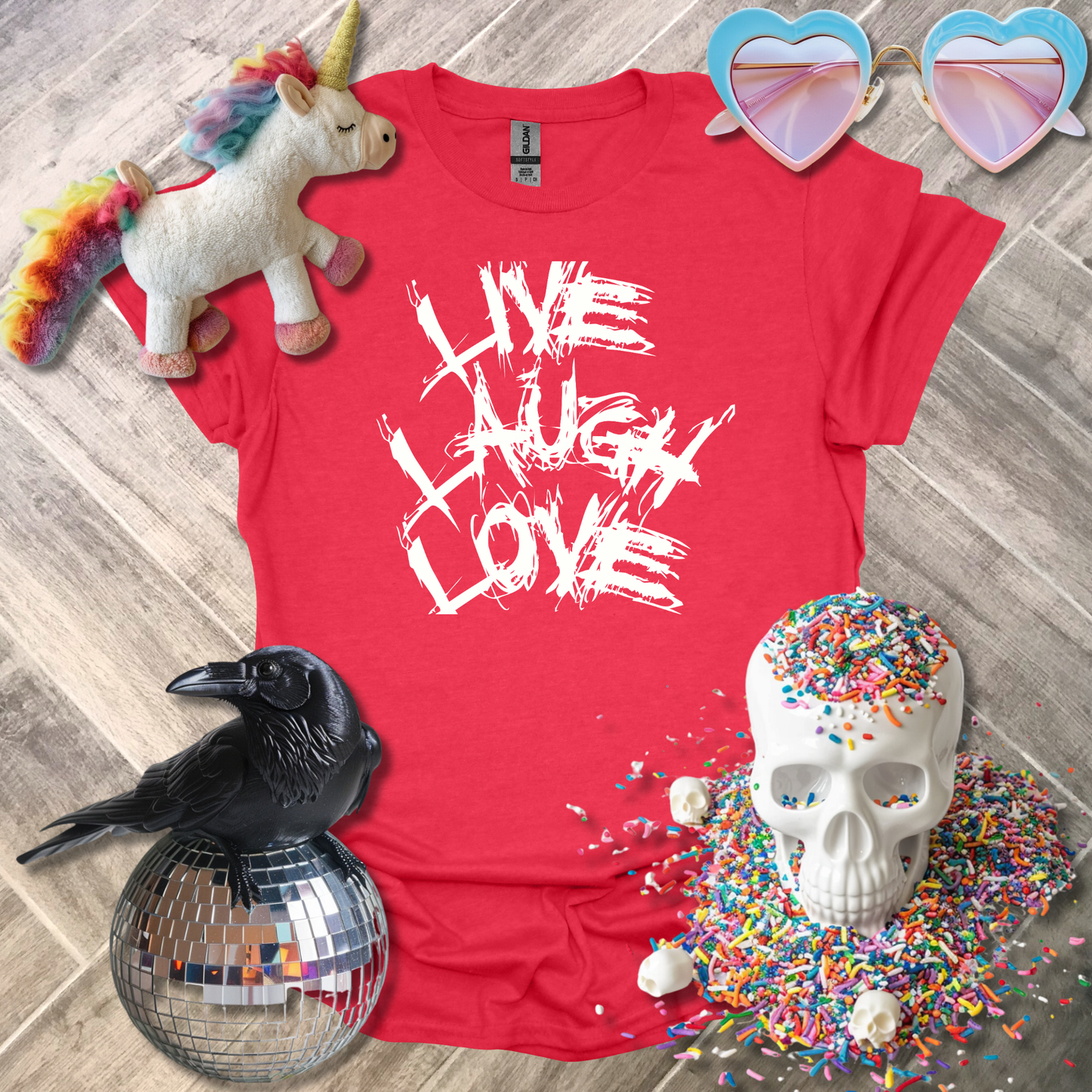 Live Laugh Love T-Shirt