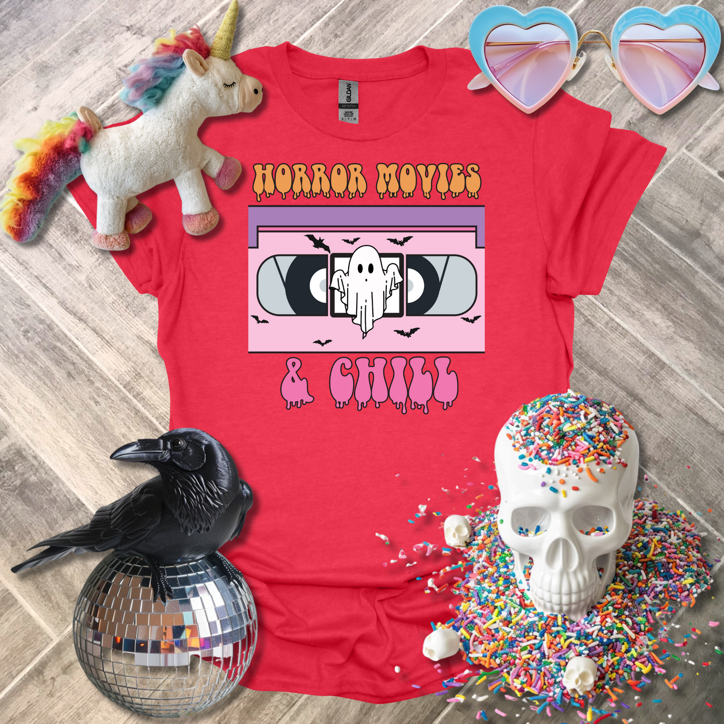 Horror Movies and Chill T-Shirt