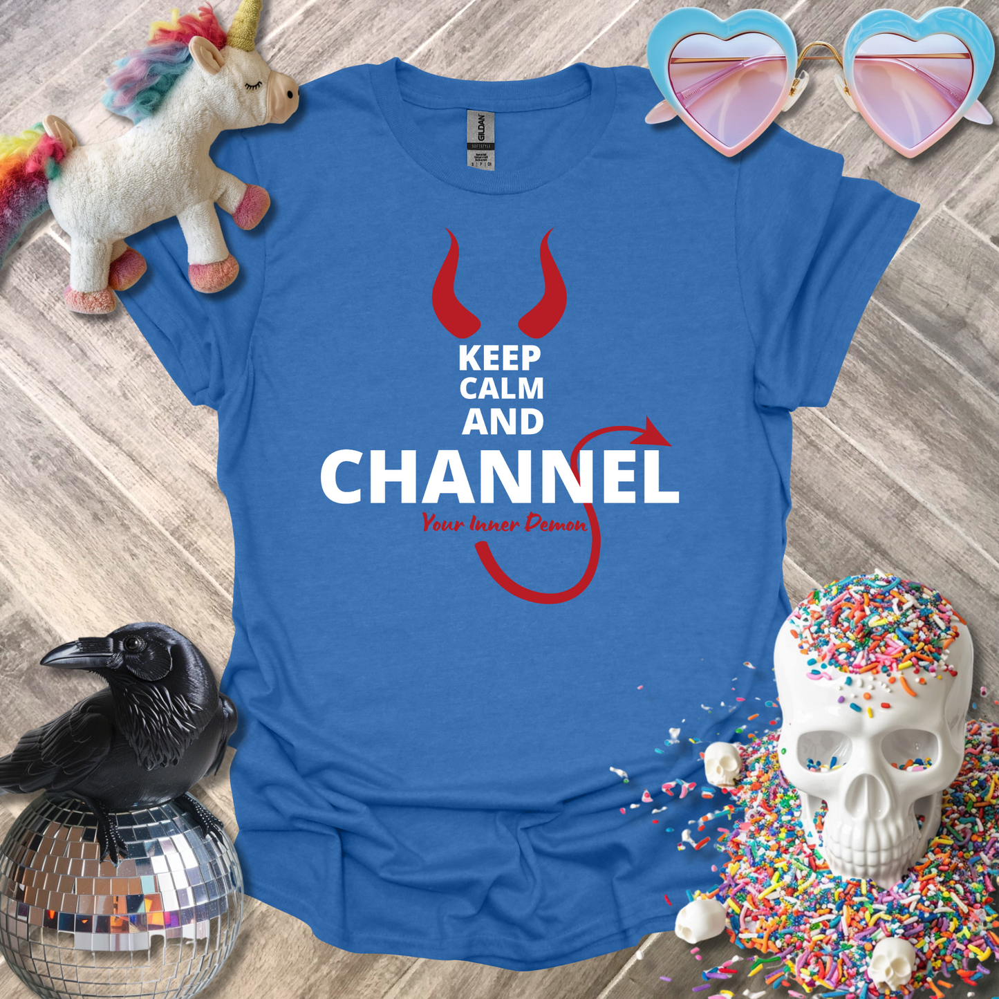 Keep Calm and Channel Your Inner Demon T-Shirt