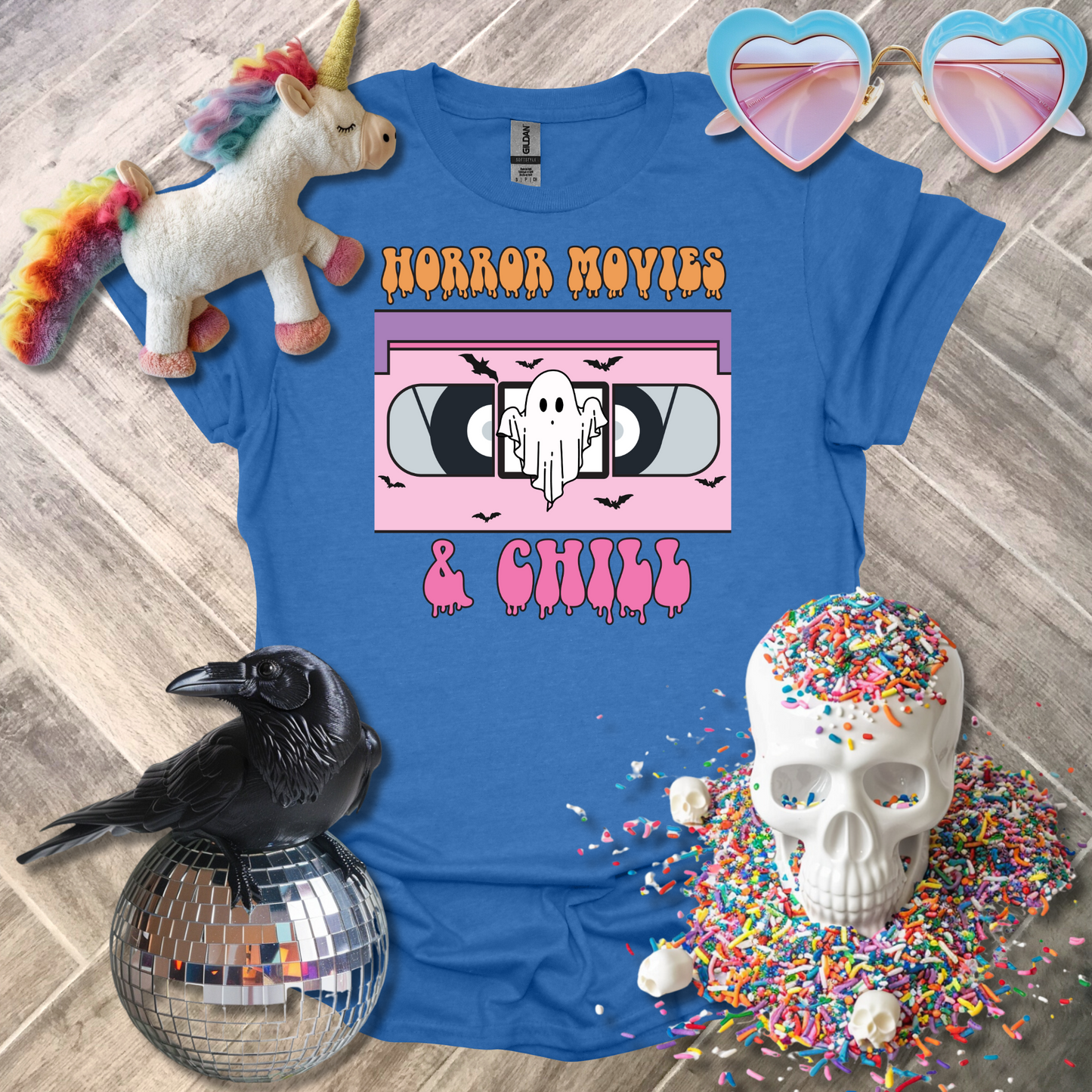 Horror Movies and Chill T-Shirt