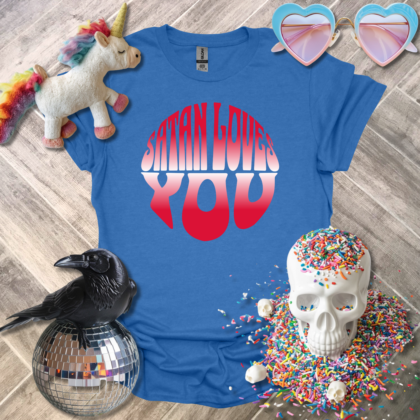 Satan Loves You T-Shirt