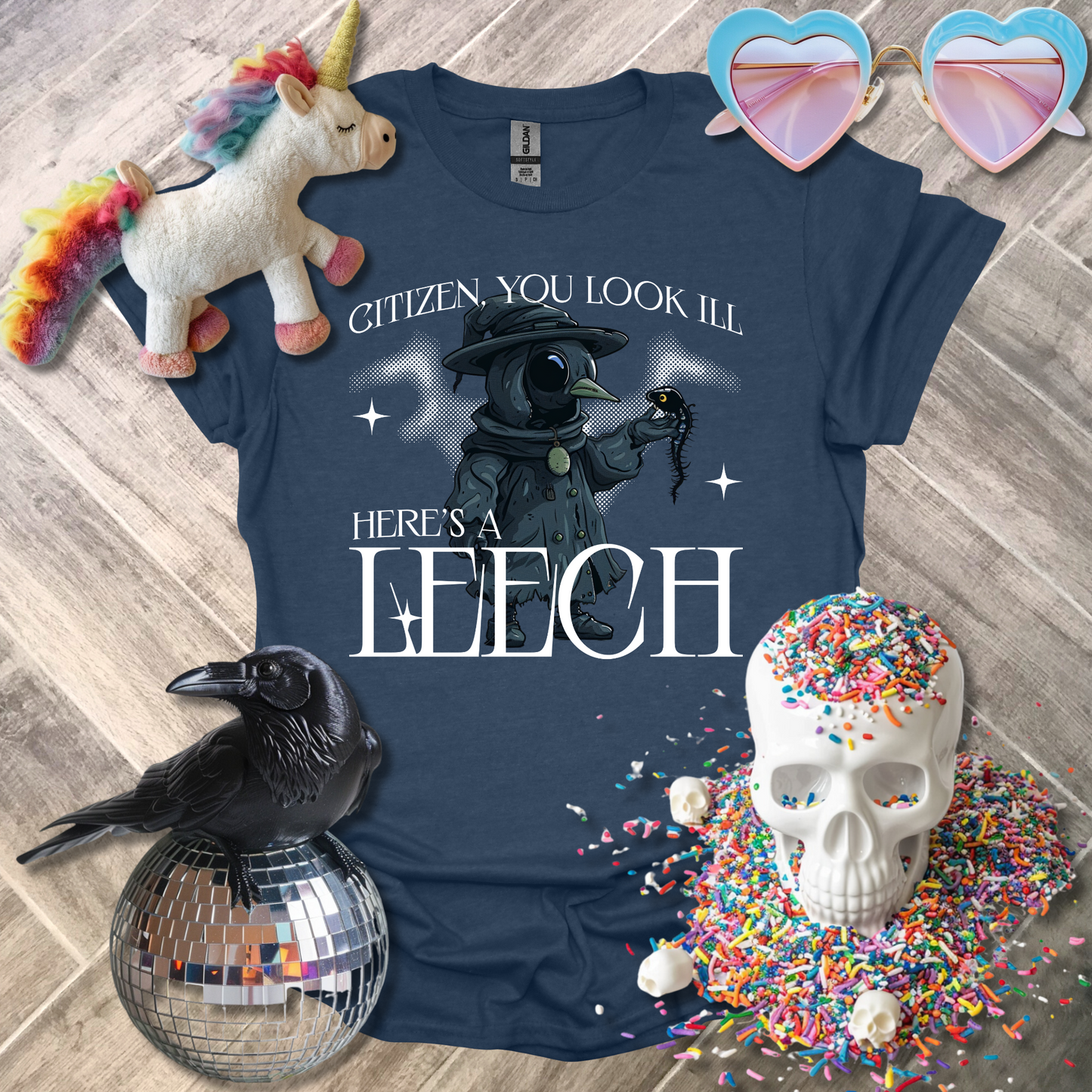 Here's a Leech T-Shirt