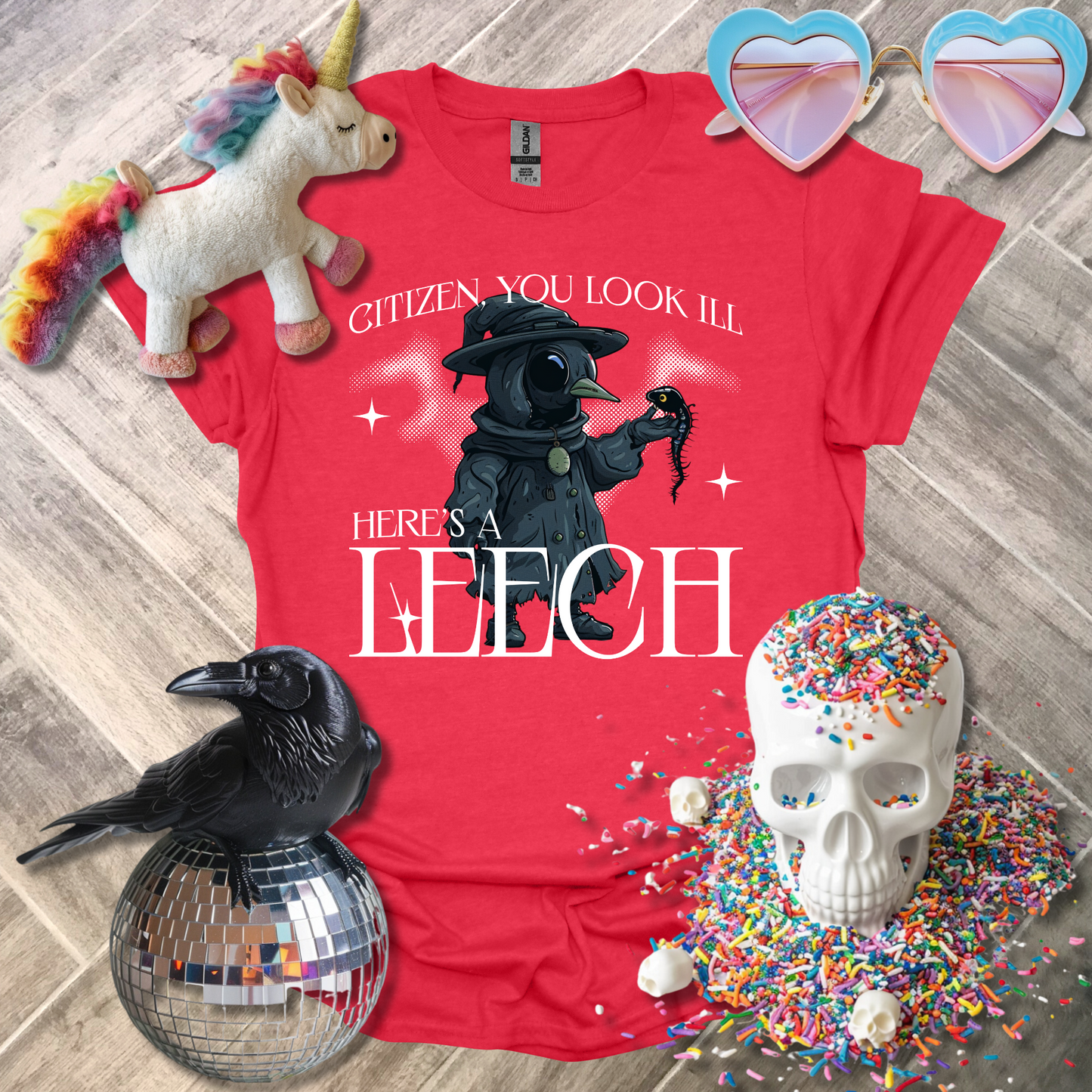 Here's a Leech T-Shirt