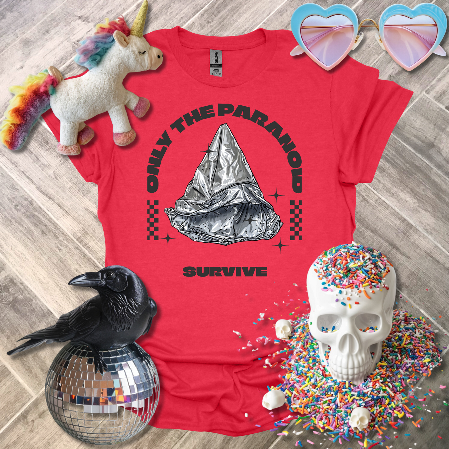 Only the Paranoid Survive T-Shirt