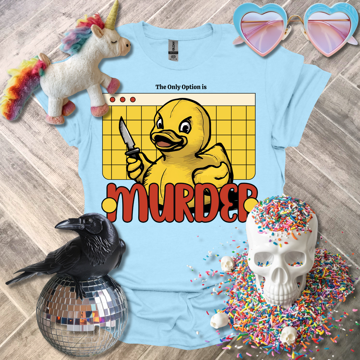 The Only Option is Murder T-Shirt