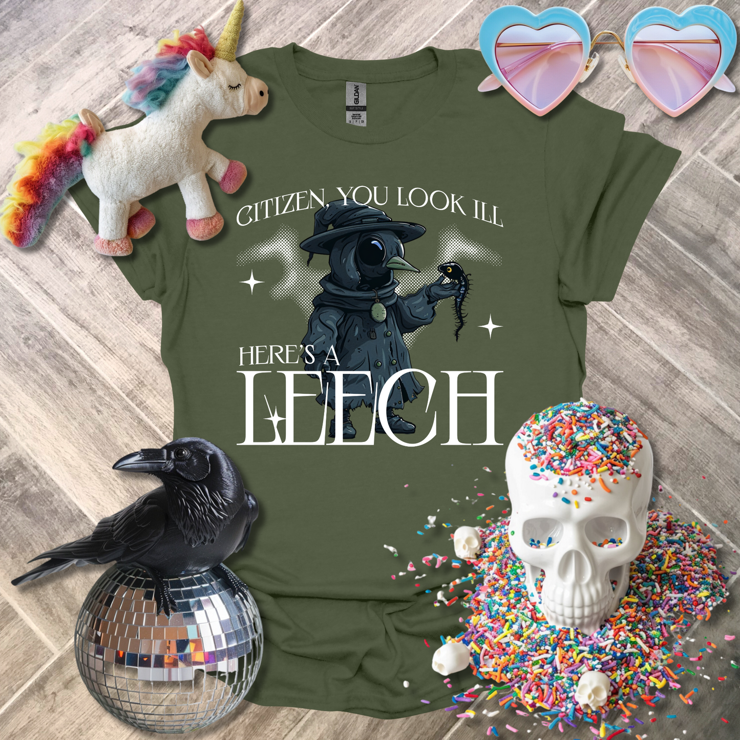 Here's a Leech T-Shirt