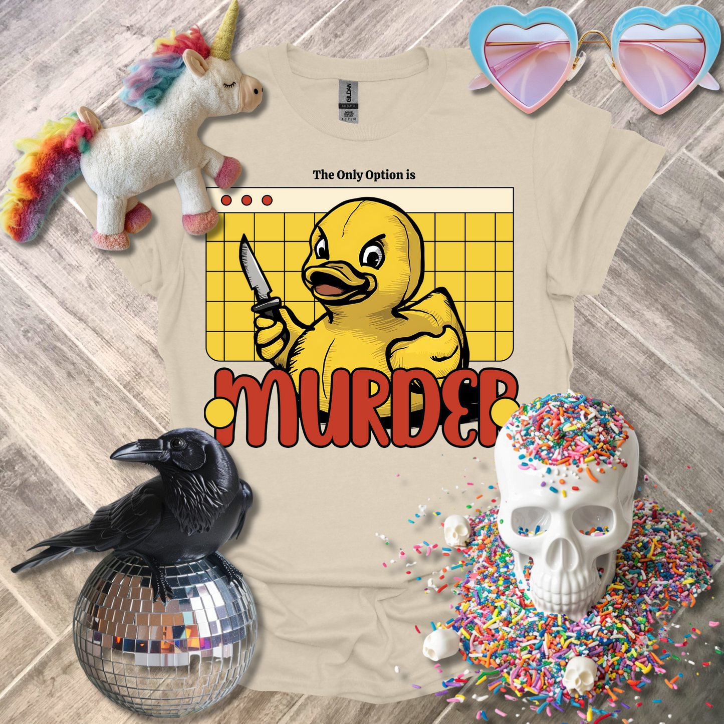 The Only Option is Murder T-Shirt