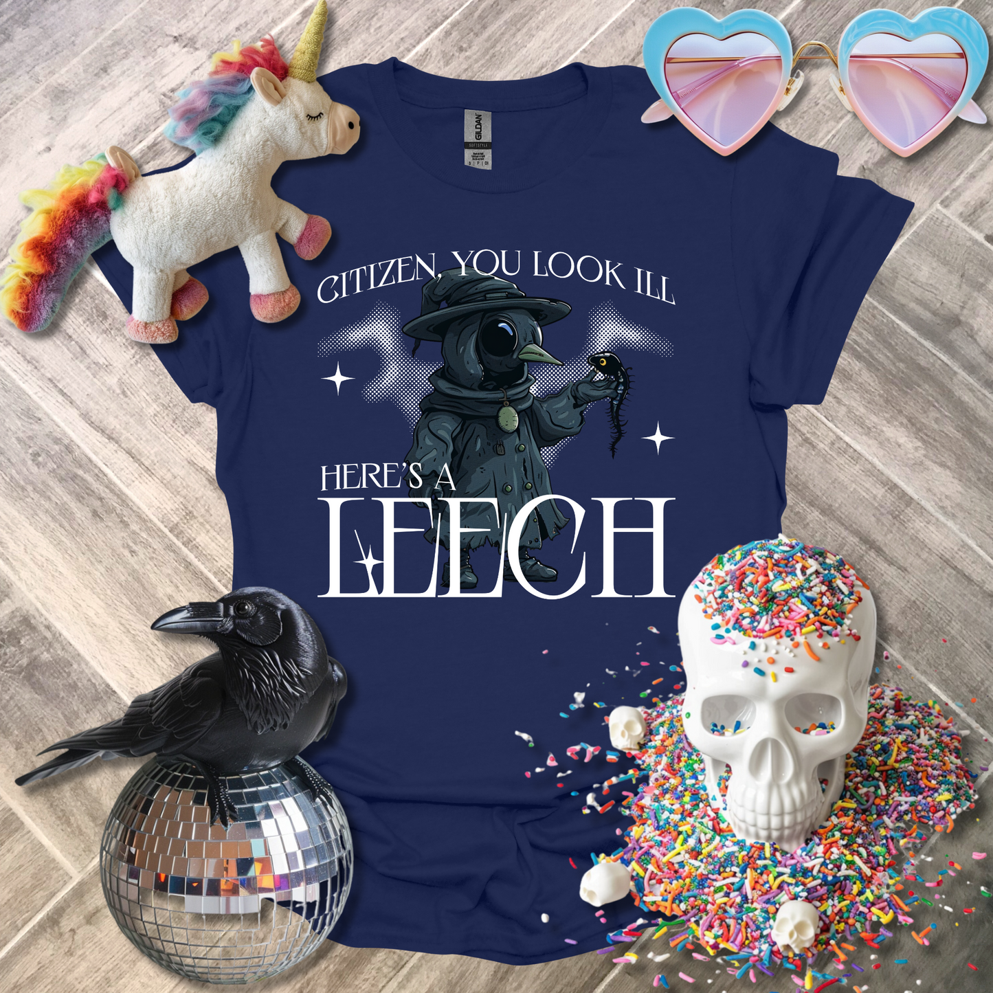 Here's a Leech T-Shirt