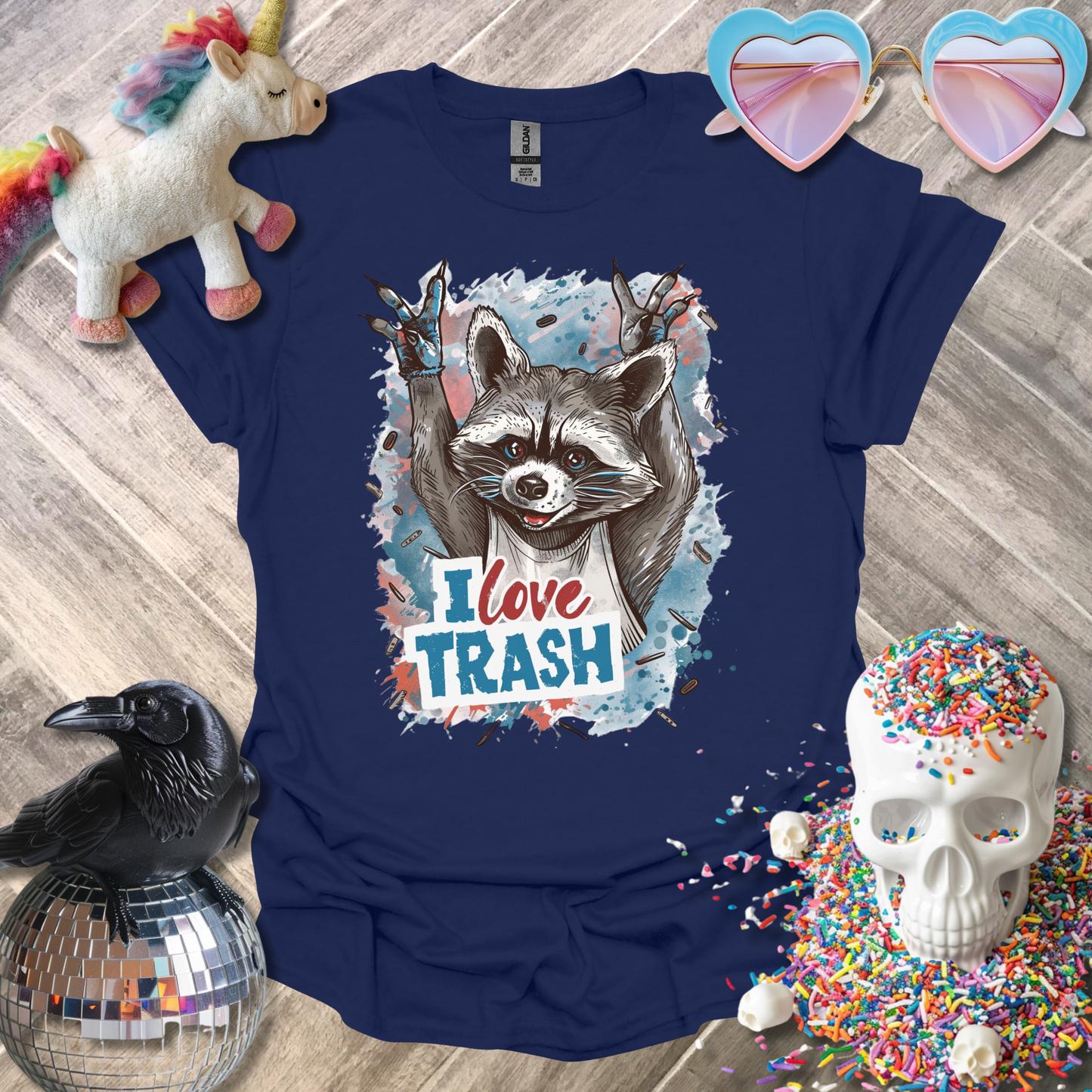 I Love Trash T-Shirt