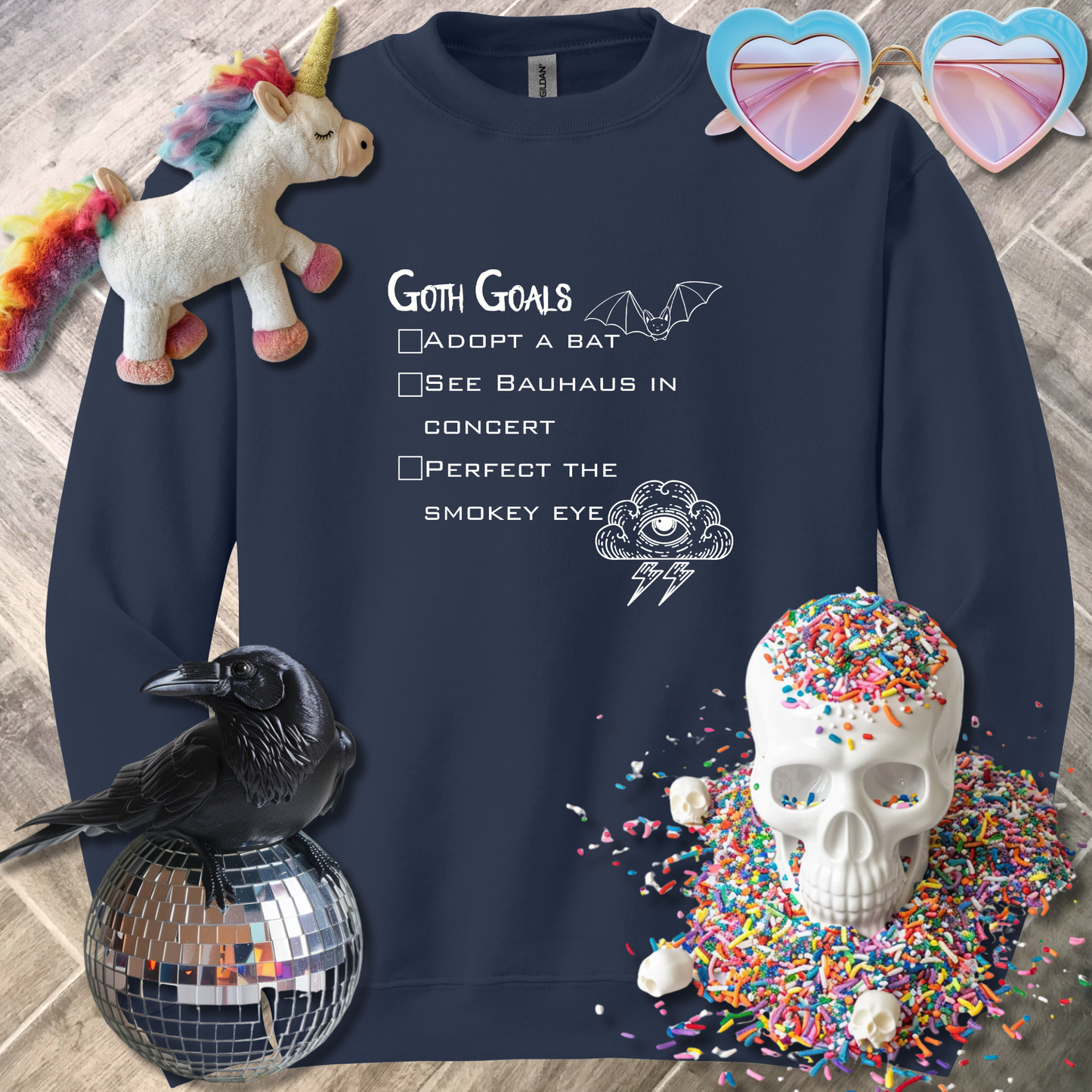 Goth Goals Sweatshirt