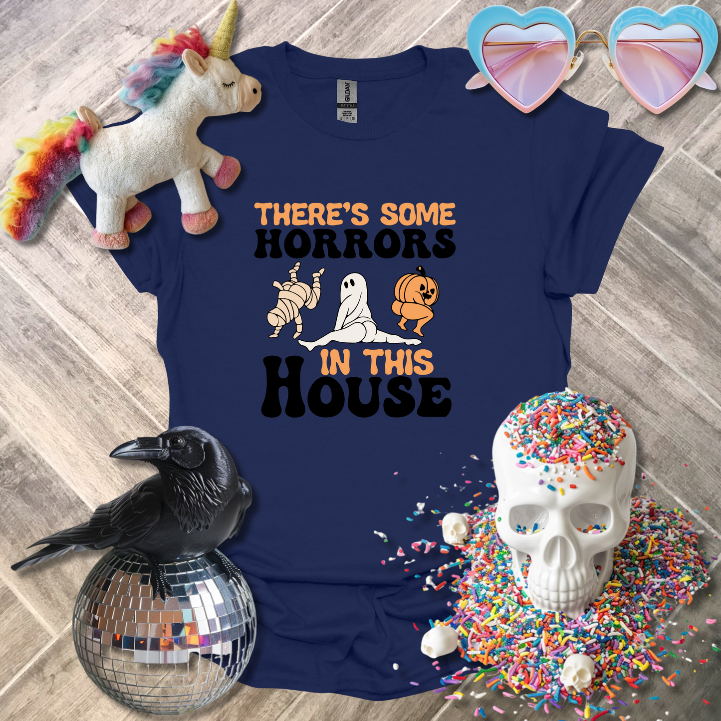 Theres Some Horrors in this House T-Shirt