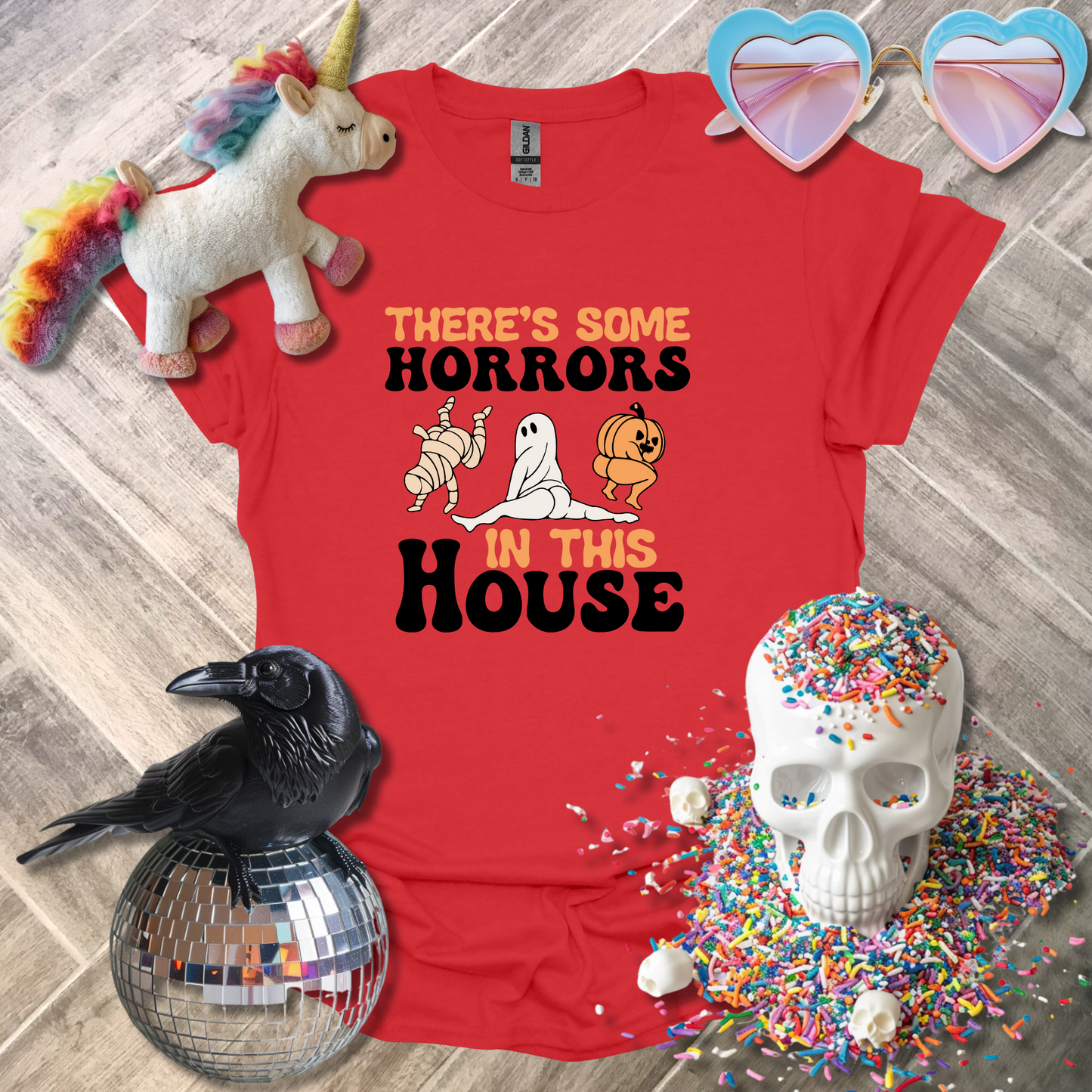 Theres Some Horrors in this House T-Shirt