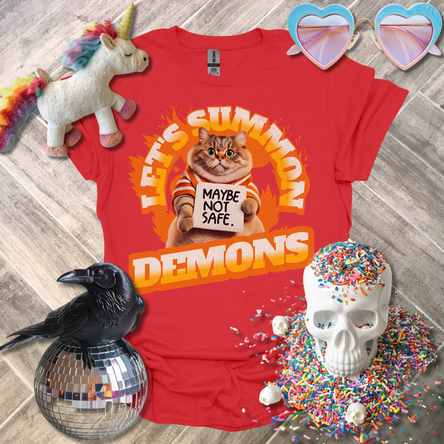 Let's Summon Demons T-Shirt