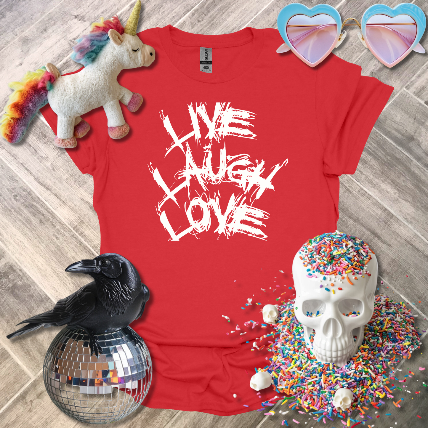 Live Laugh Love T-Shirt