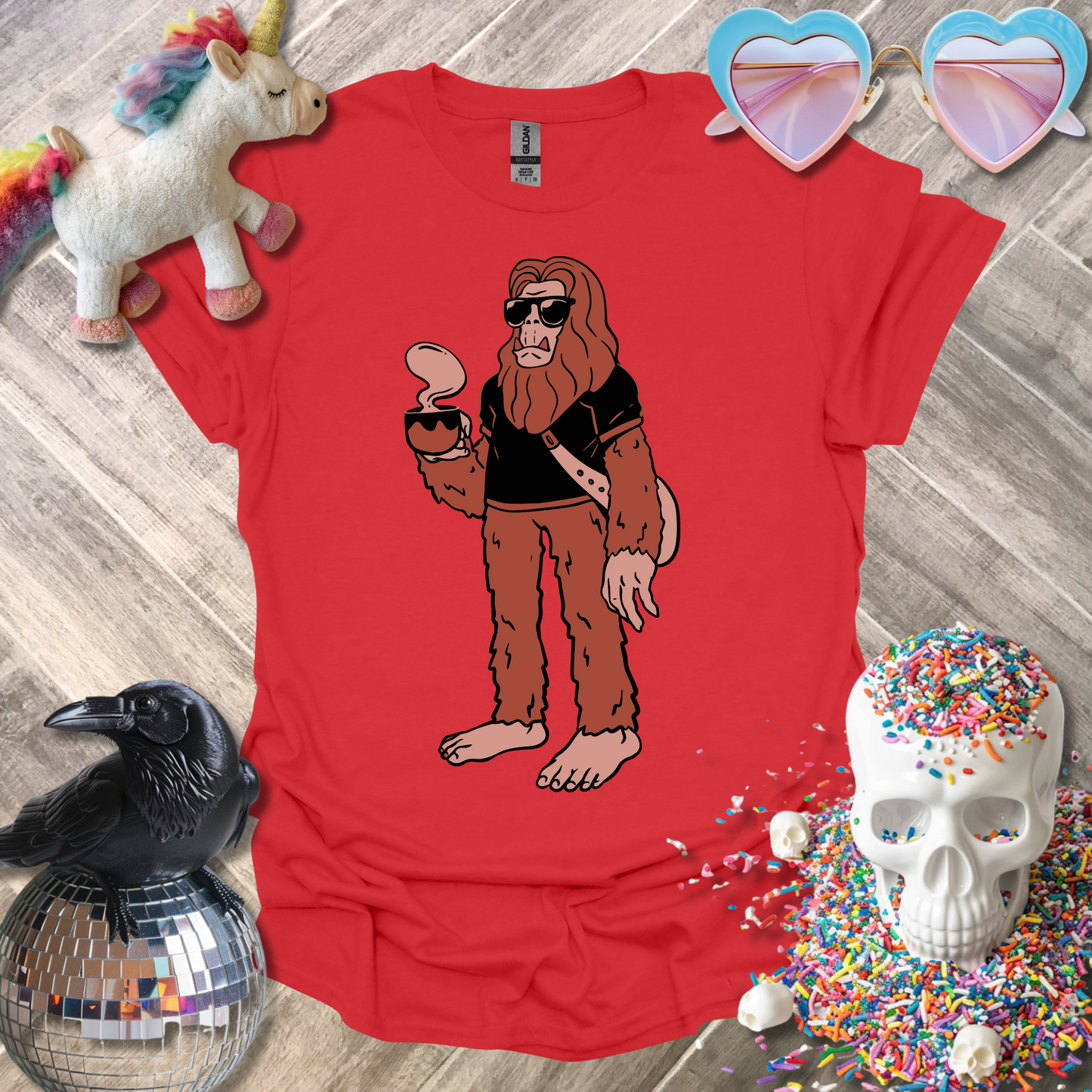 Sasquatch Sipper T-Shirt