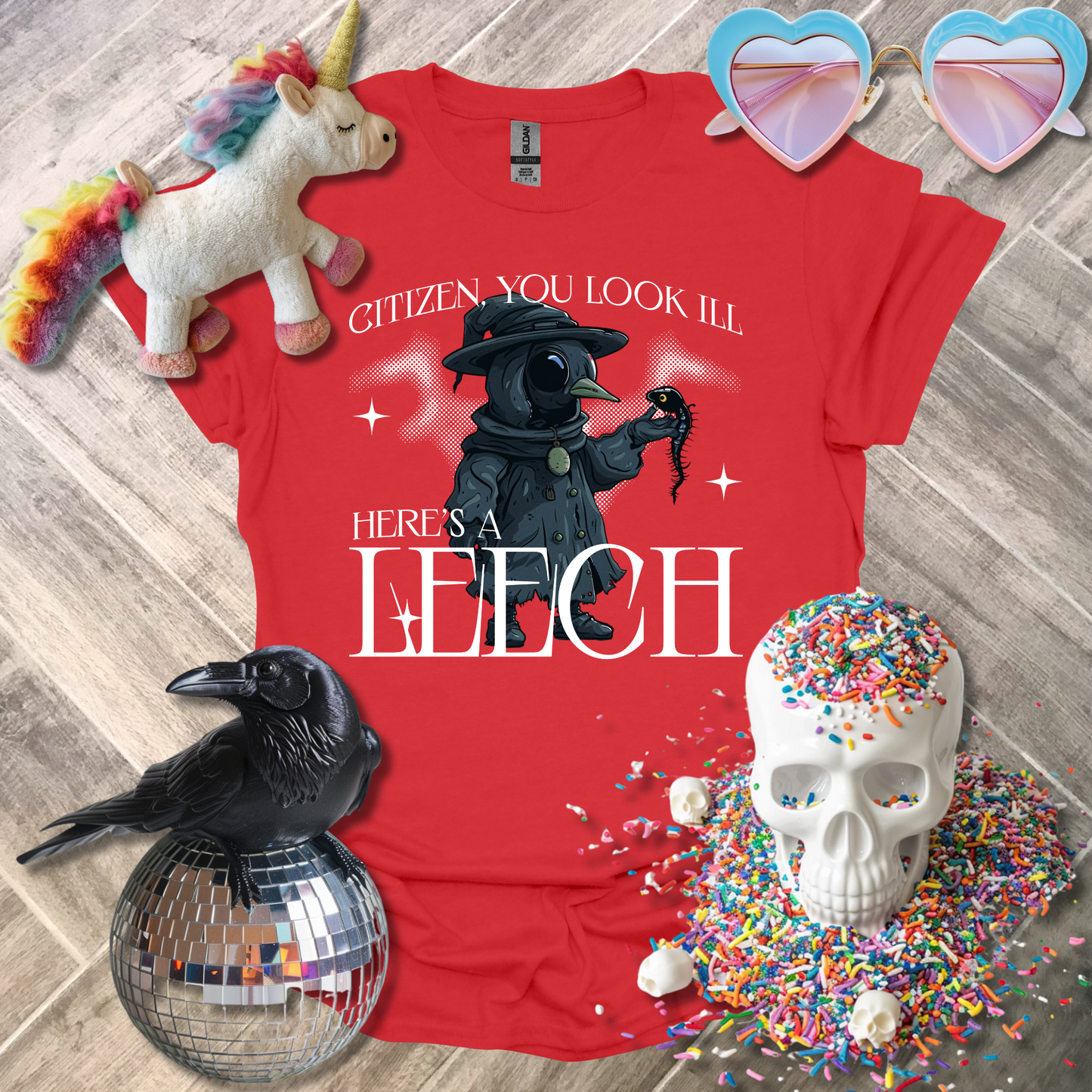 Here's a Leech T-Shirt