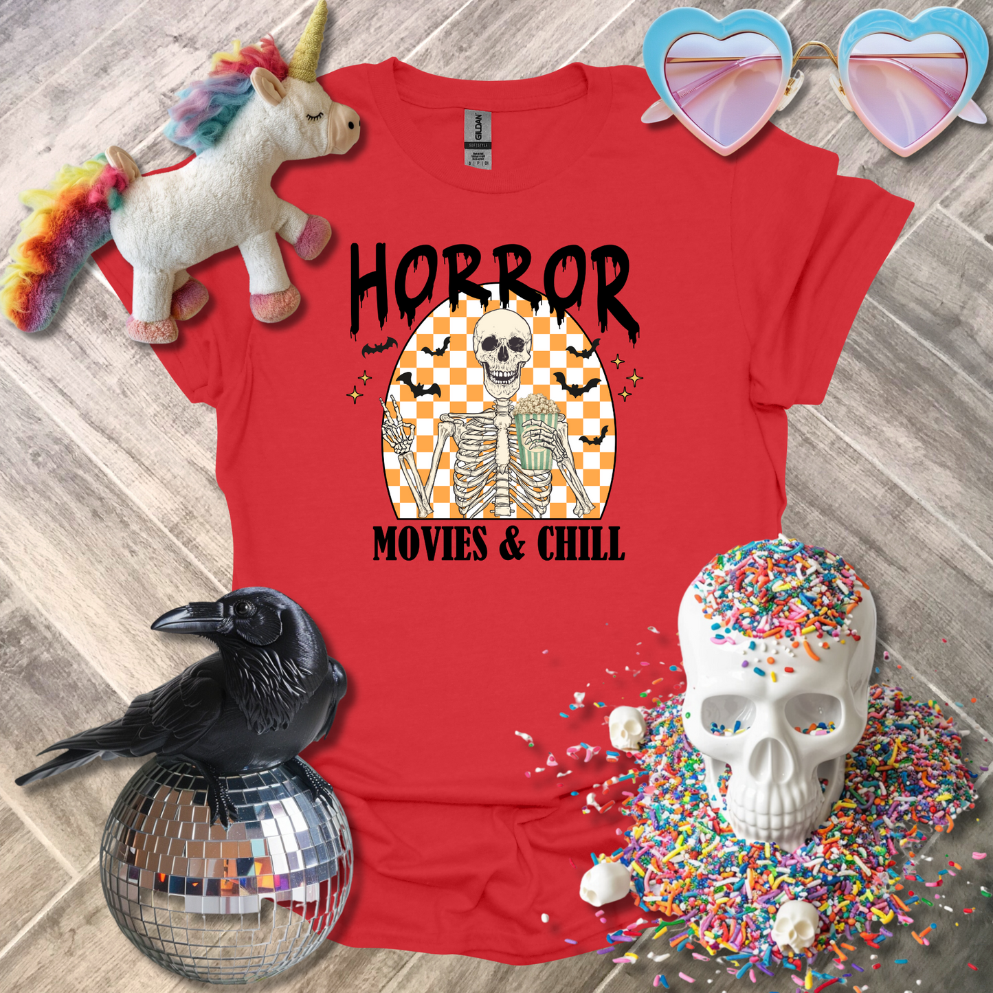 Horror Movies and Chill T-Shirt