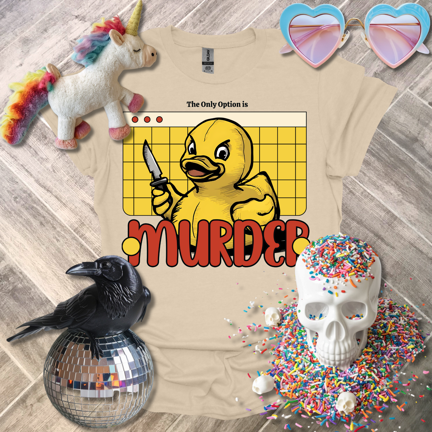 The Only Option is Murder T-Shirt