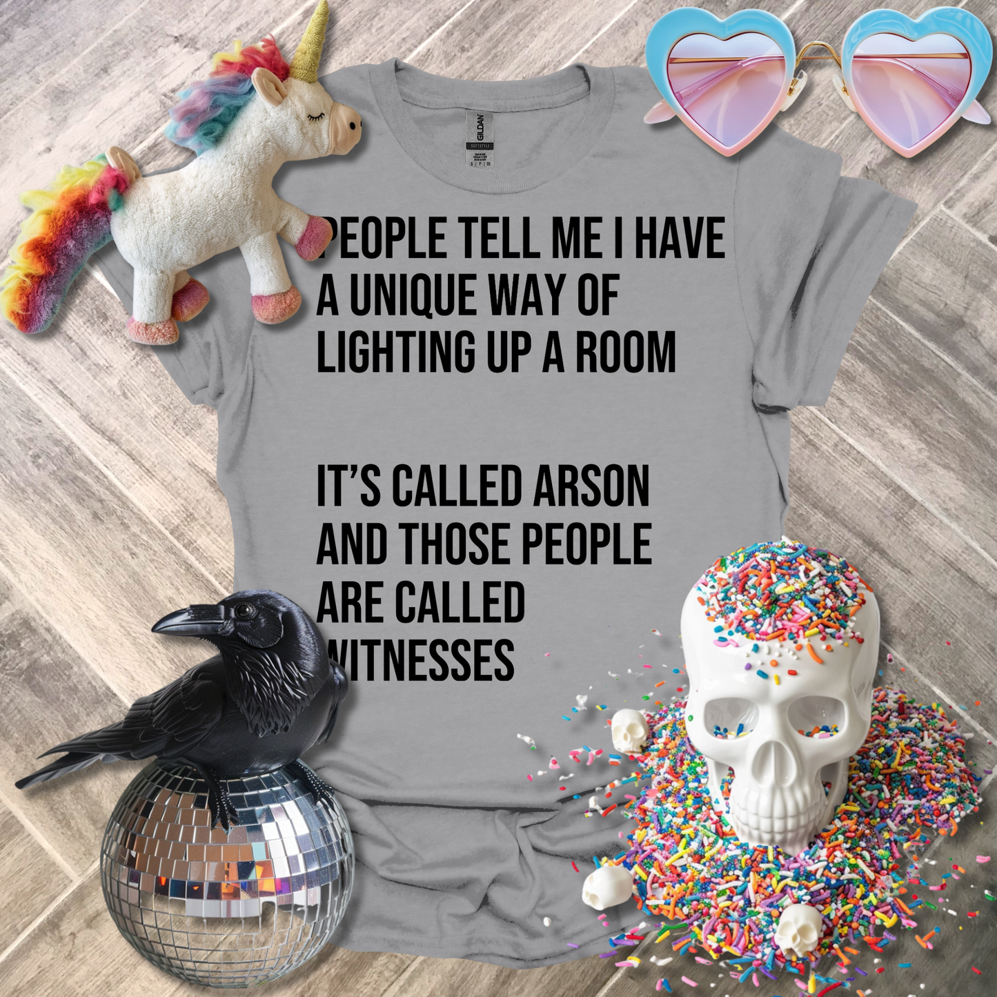 Lighting Up a Room T-Shirt