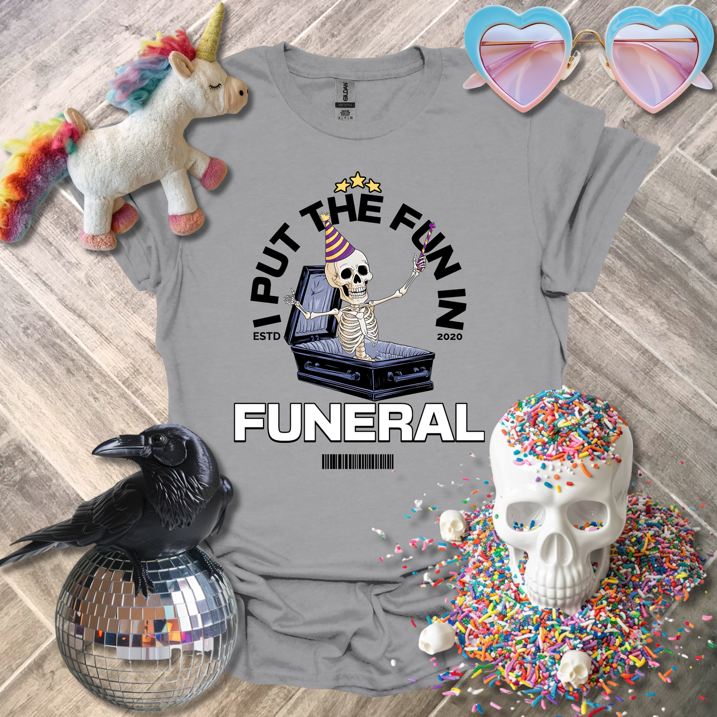 I Put the Fun in Funeral T-Shirt