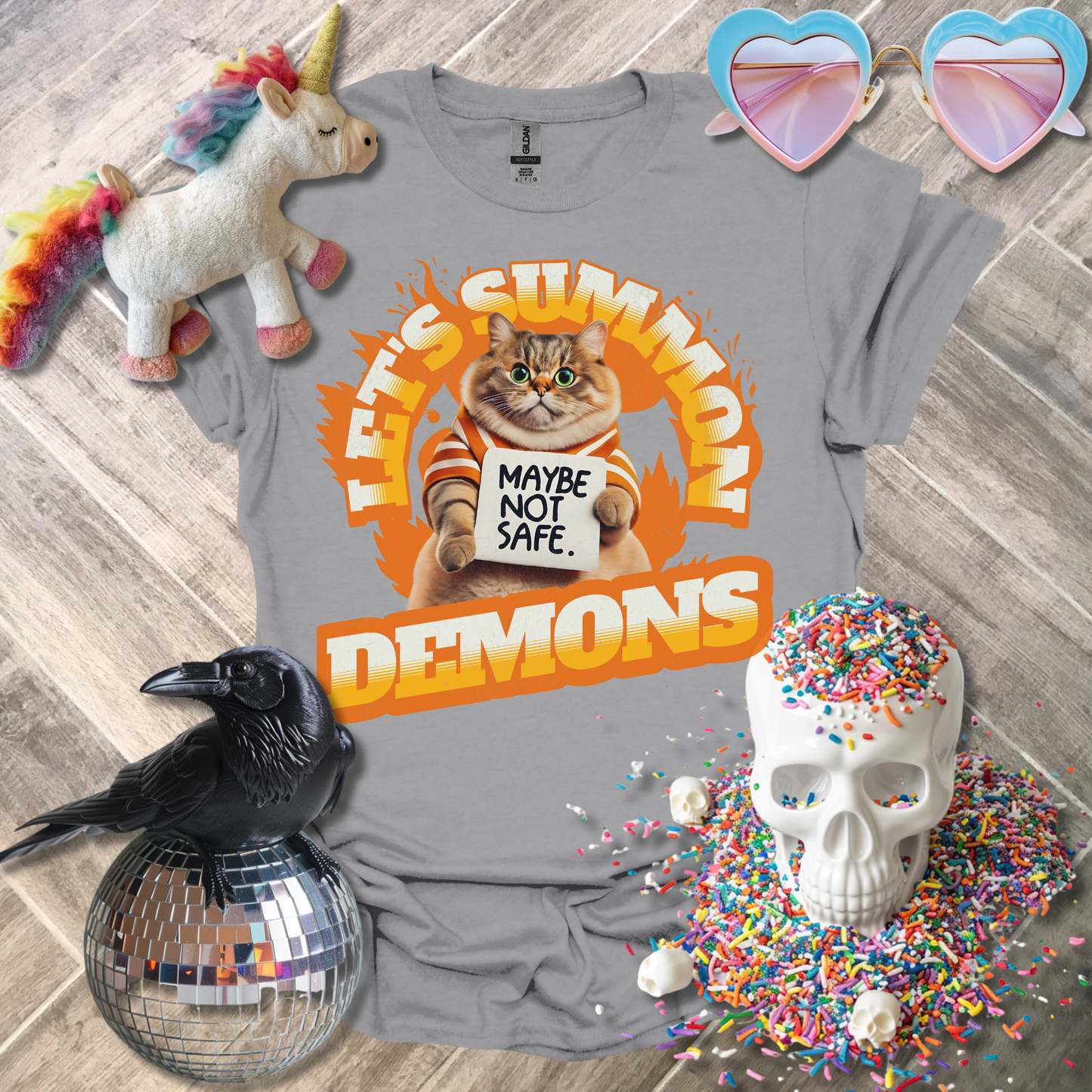 Let's Summon Demons T-Shirt