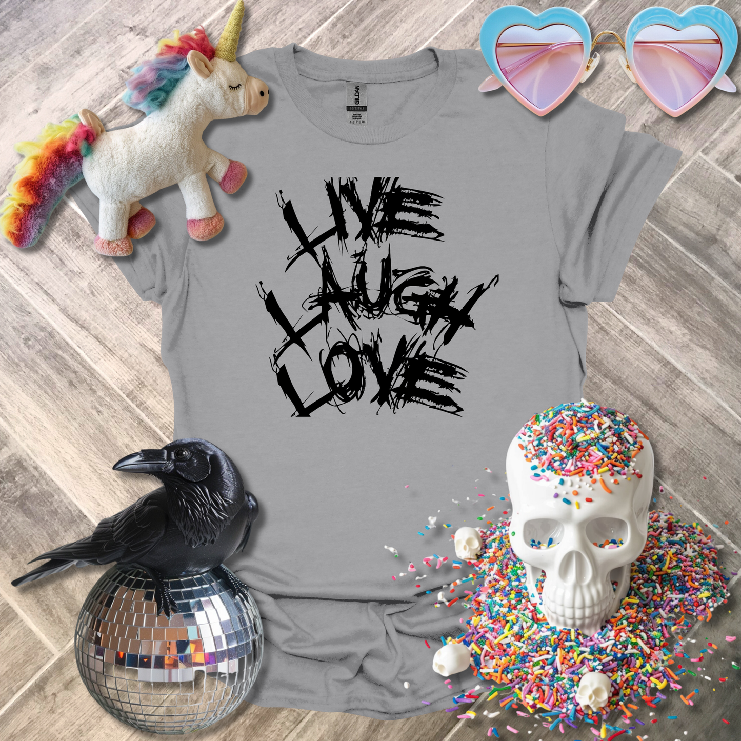 Live Laugh Love T-Shirt