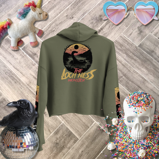 The Loch Ness Monster Crop Hoodie