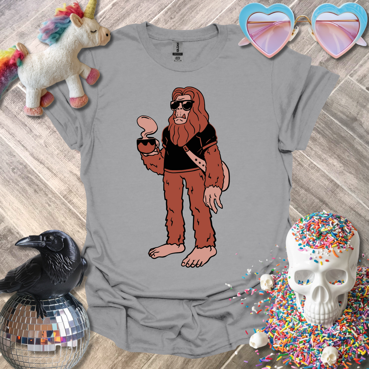 Sasquatch Sipper T-Shirt