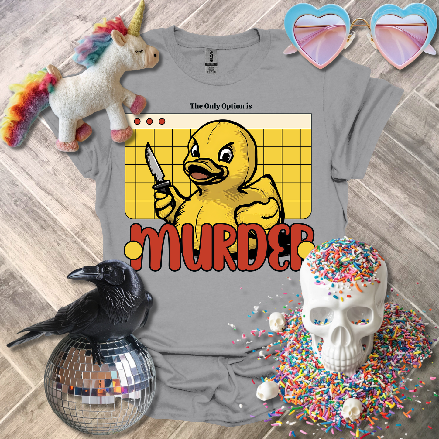 The Only Option is Murder T-Shirt