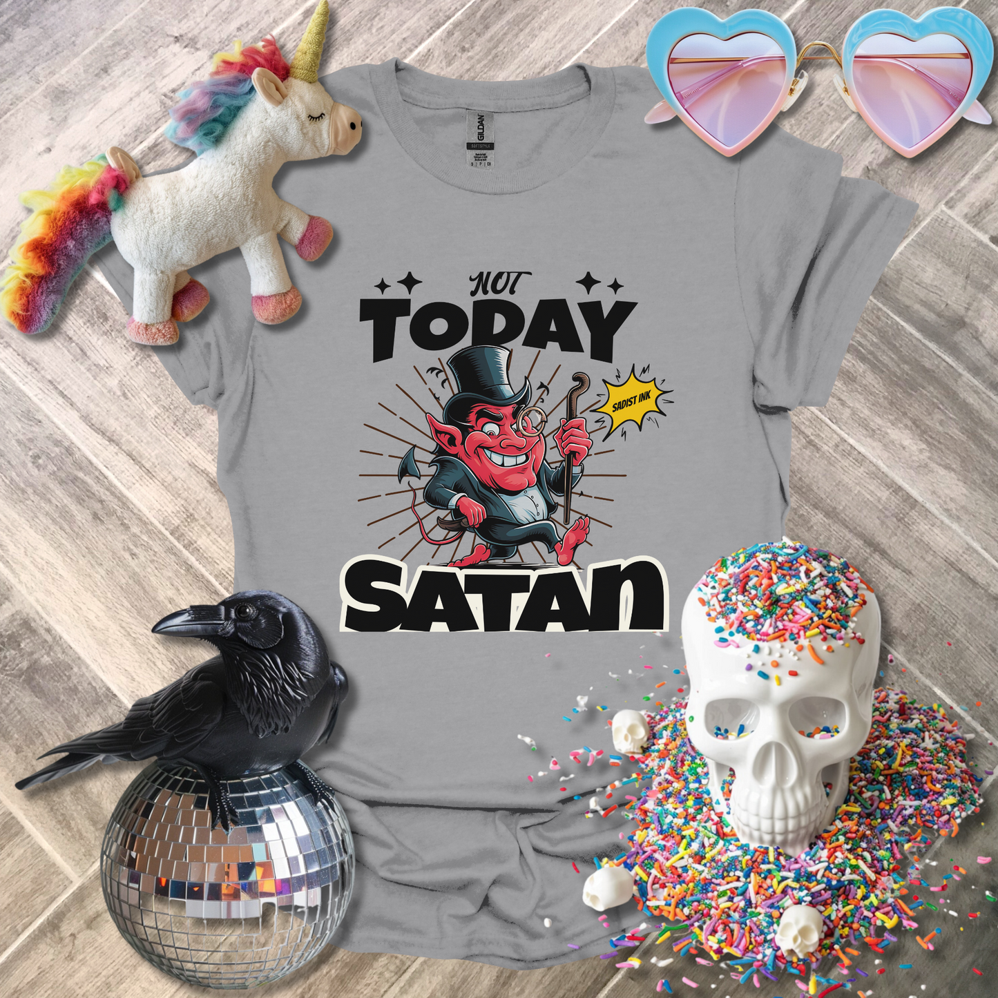 Not Today Satan T-Shirt