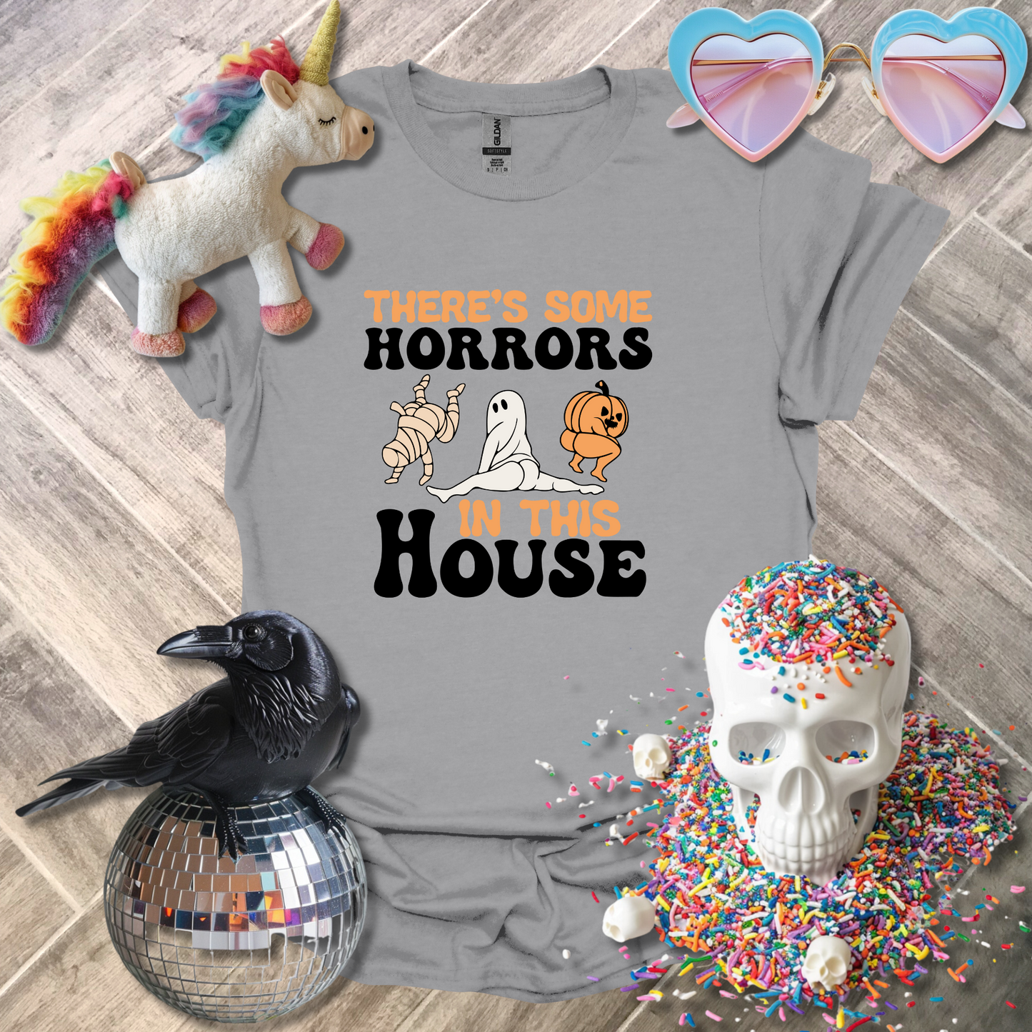 Theres Some Horrors in this House T-Shirt