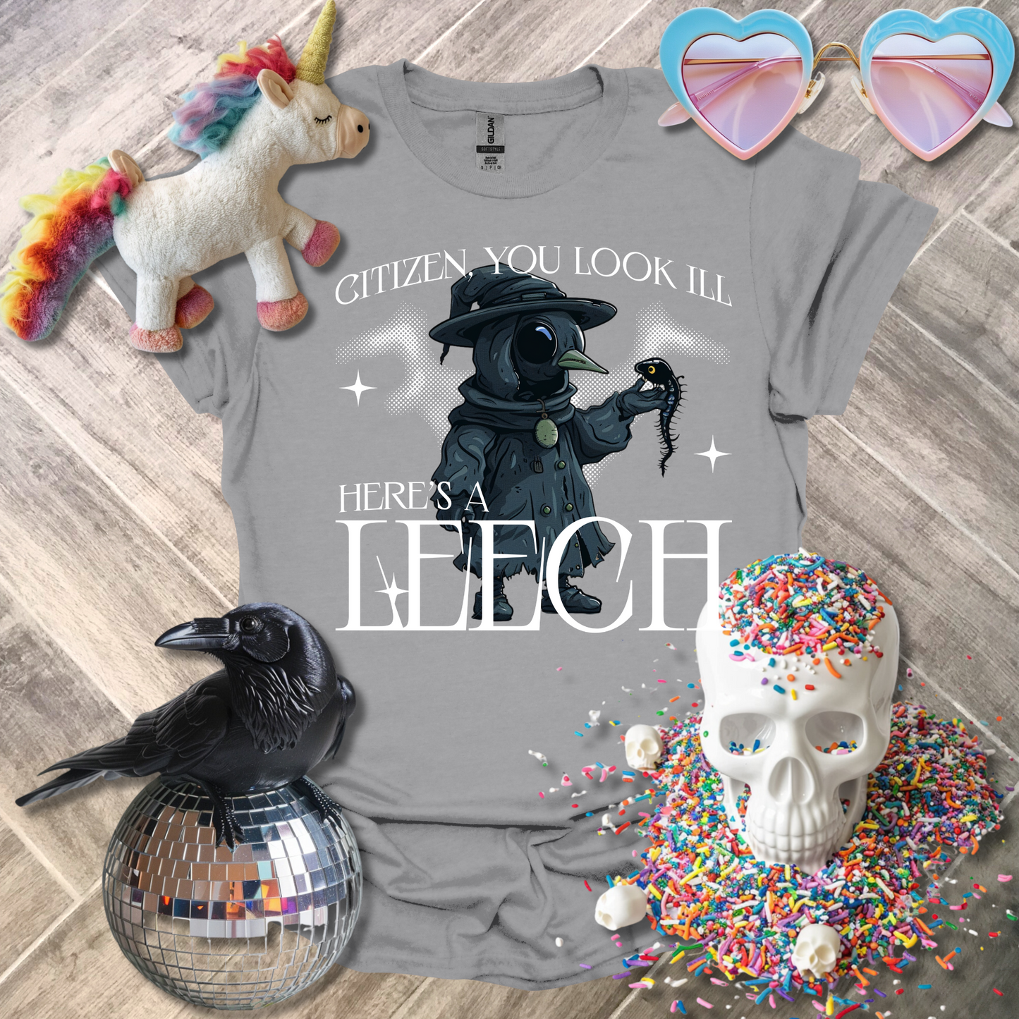 Here's a Leech T-Shirt