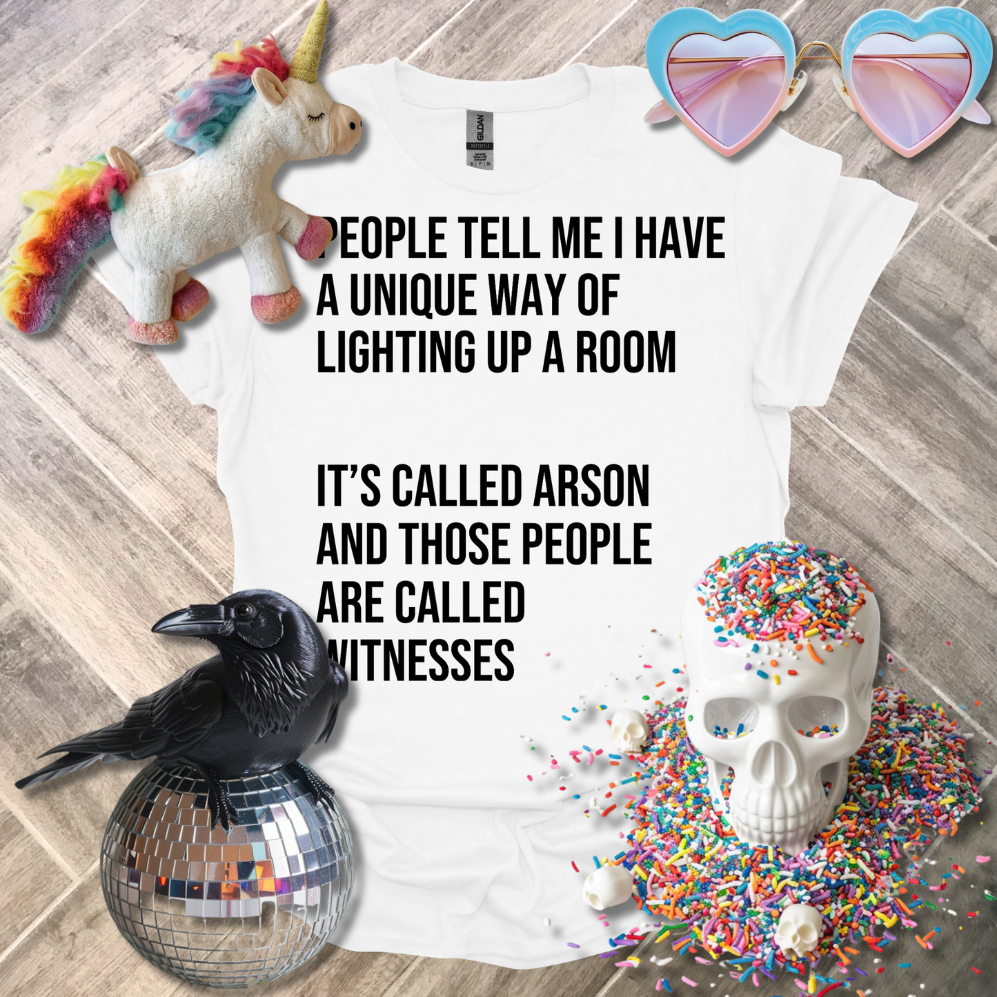 Lighting Up a Room T-Shirt