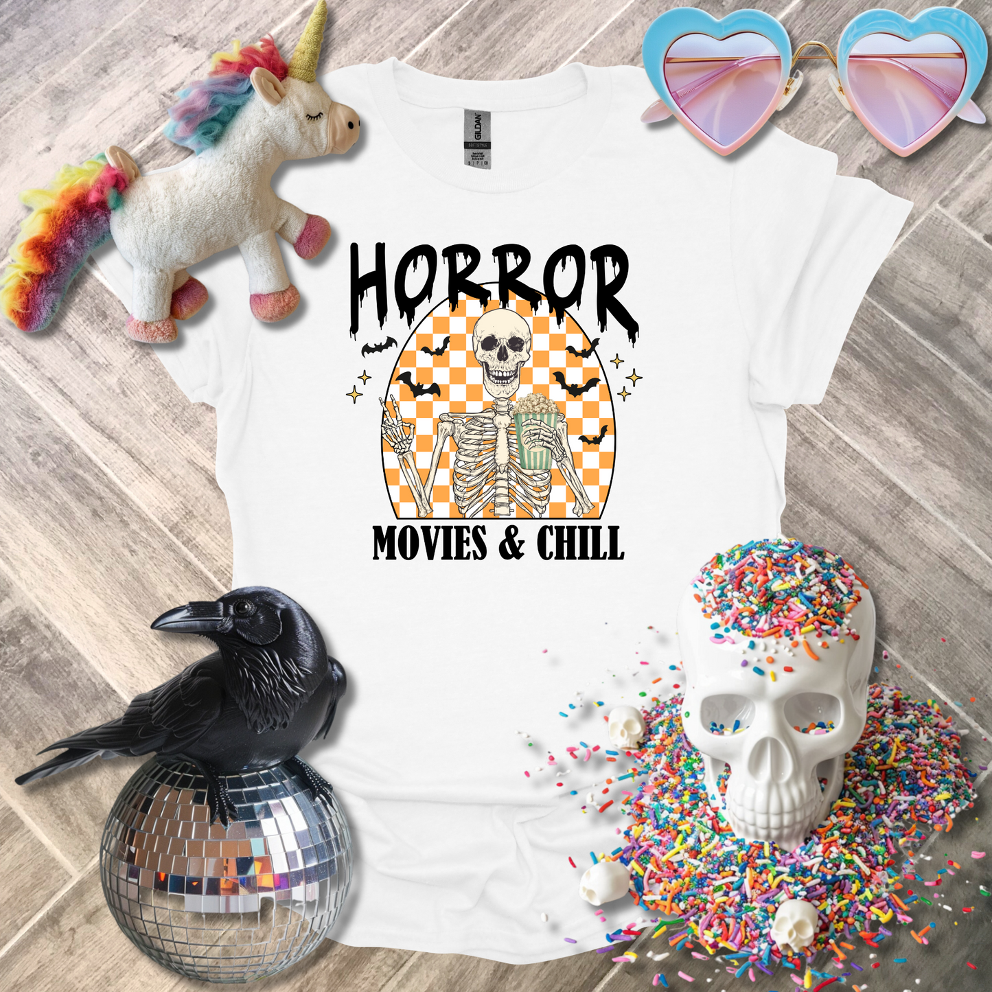 Horror Movies and Chill T-Shirt